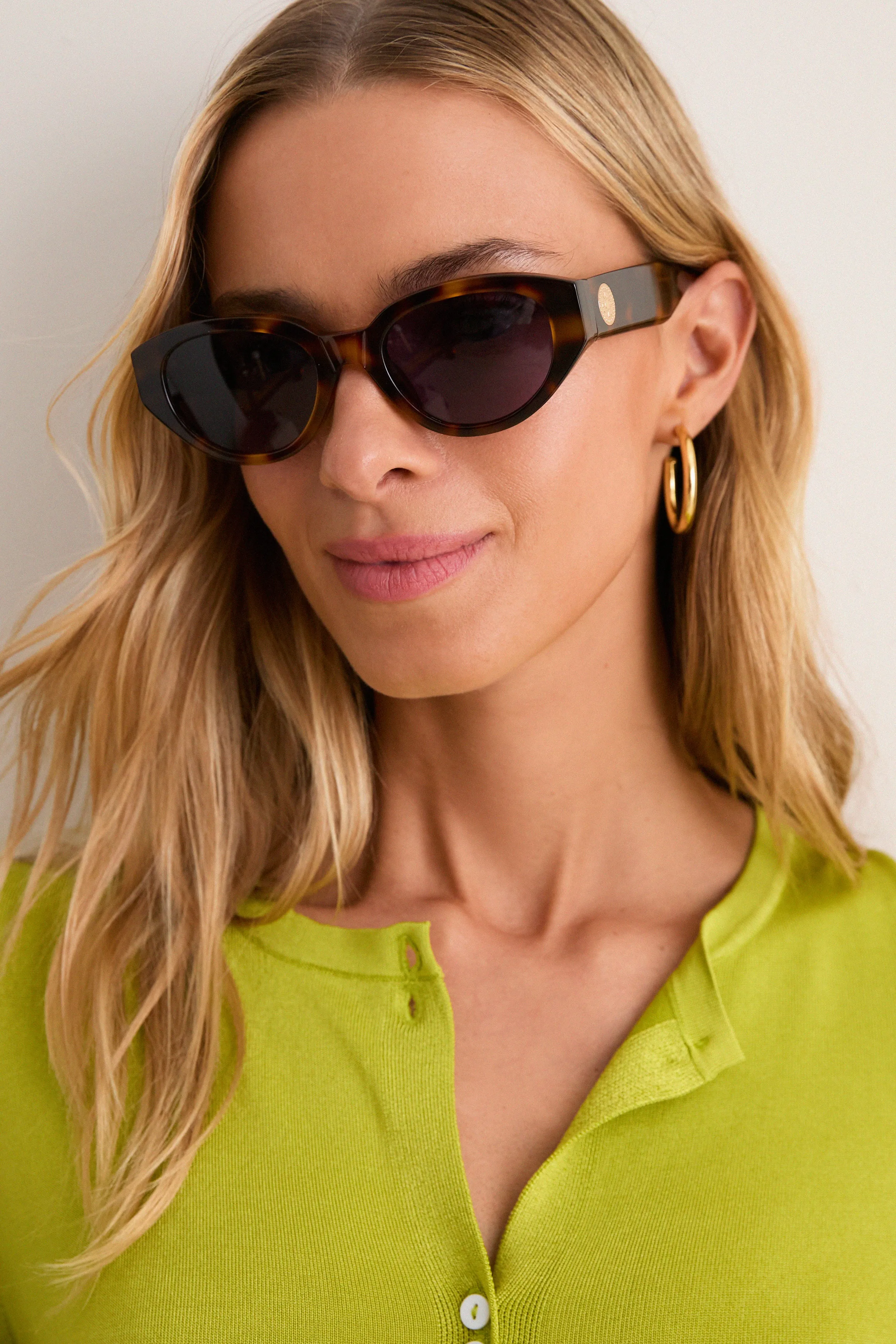 Tortoise Meli Icon Sunglasses sold by Tuckernuck product image thumbnail 2