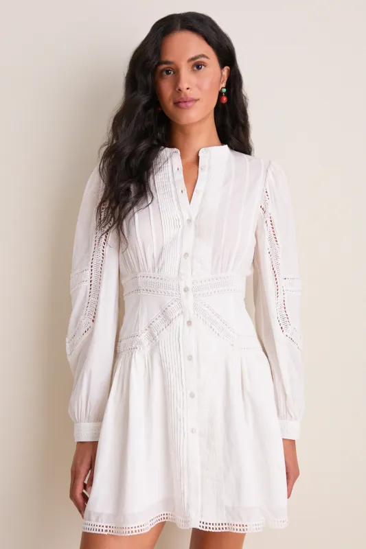 Pristine Elysia Cotton Mini Dress made by Ulla Johnson
