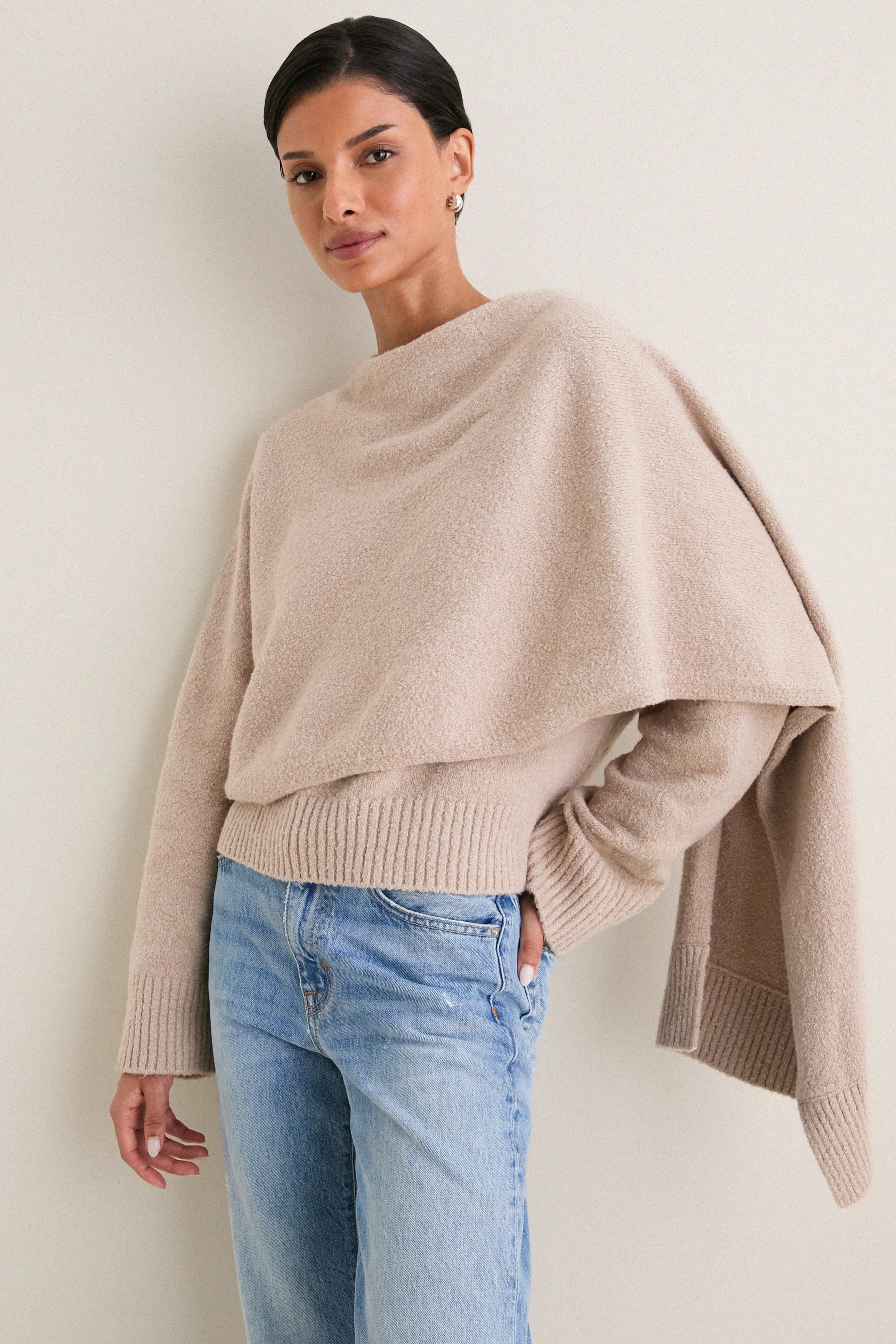 Lilac Ash Palmer Sweater sold by Tuckernuck