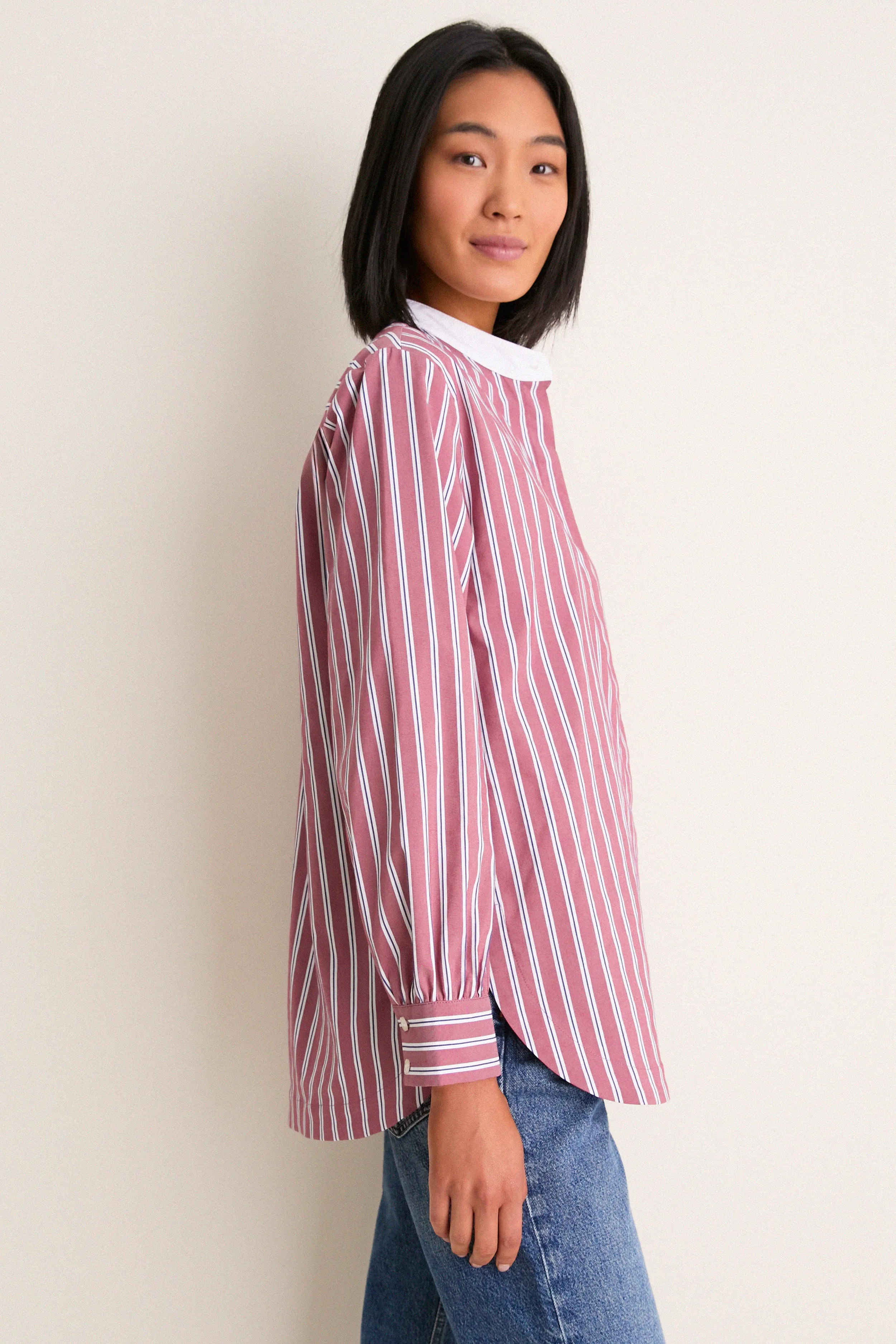 Port Stripe Camelot Collar Tunic sold by Tuckernuck product image thumbnail 3