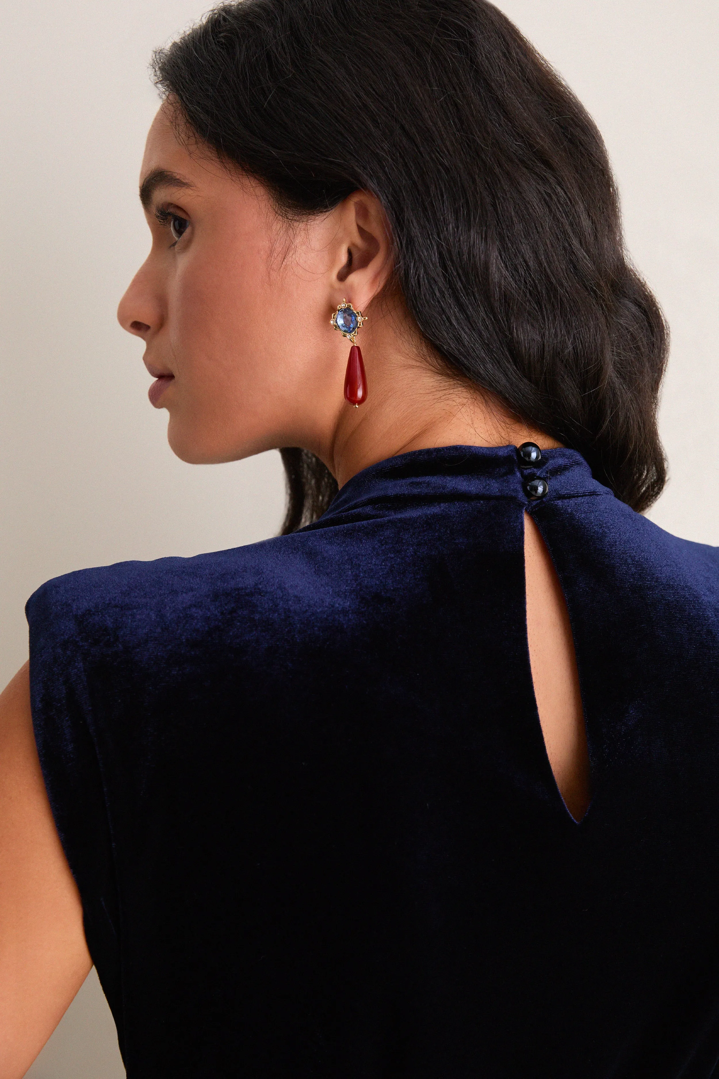 Exclusive Deep Navy Al Dress sold by Tuckernuck product image thumbnail 5
