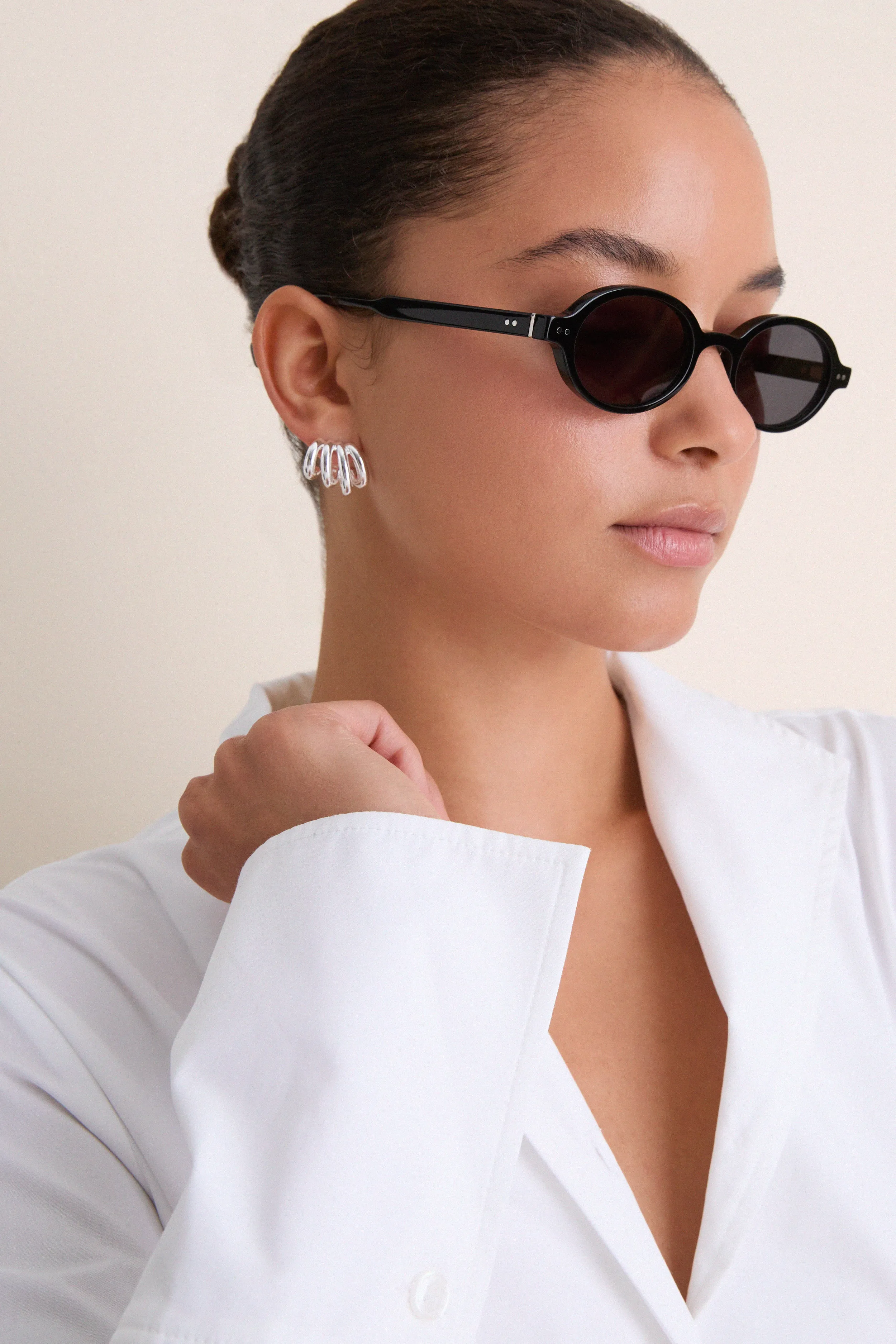 Black Elvie Sunglasses sold by Tuckernuck product image thumbnail 2