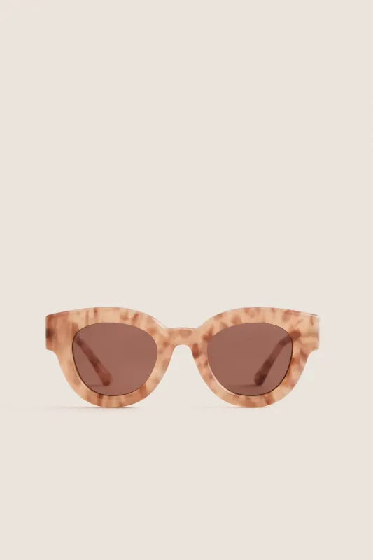 Cream Paoli Sunglasses made by Jimmy Fairly