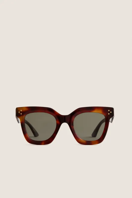 Dark Tortoise Capri Sunglasses made by Jimmy Fairly