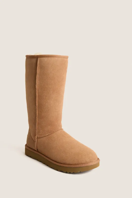 Chestnut Classic Tall II Boots made by UGG