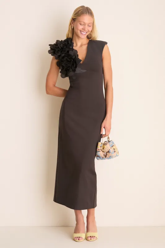 Exclusive Brown Zahara Dress made by Elliatt