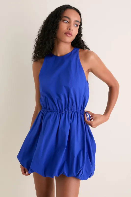 Cobalt Molly Mini Dress made by STAUD