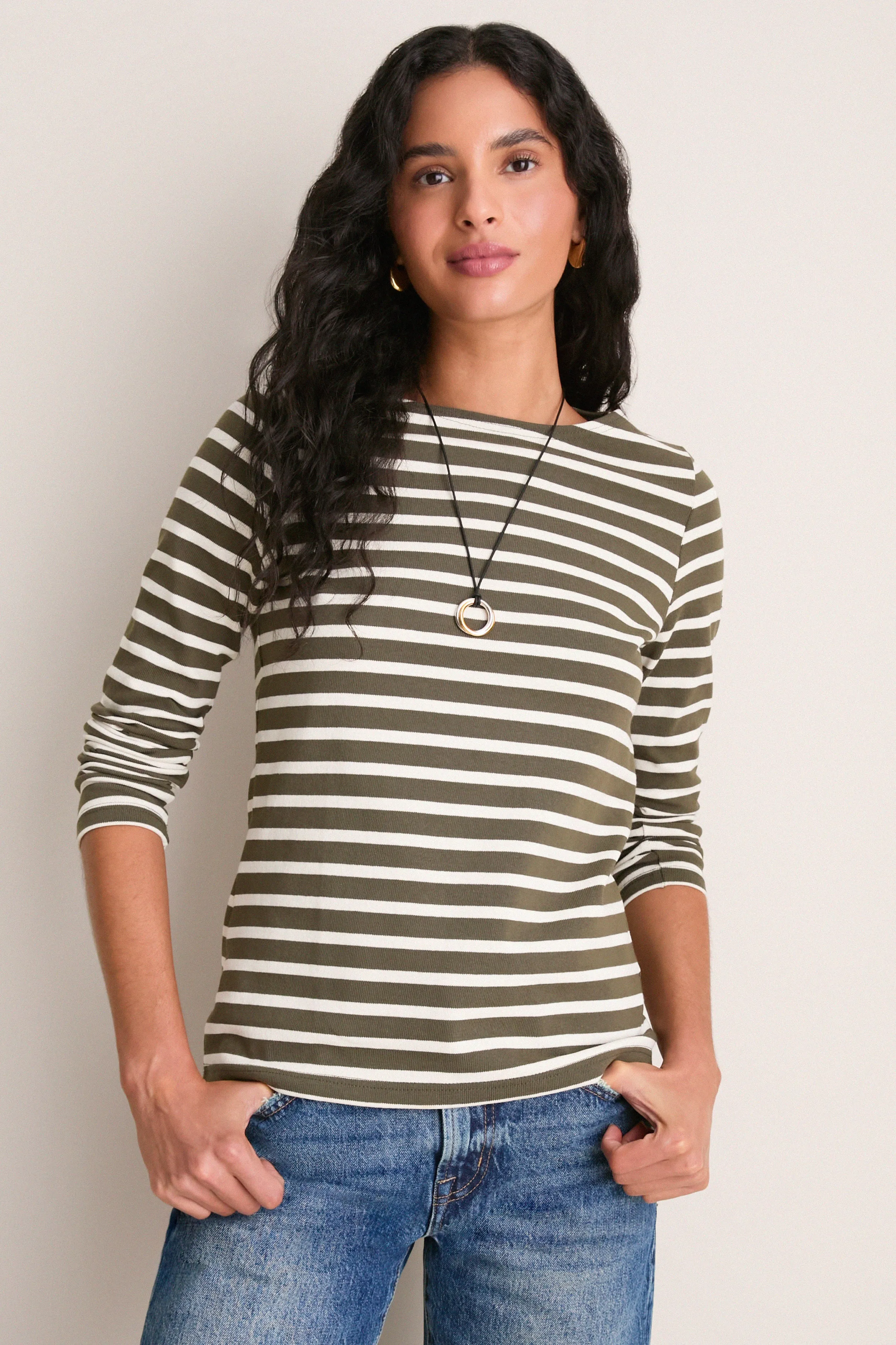 Land Ecru Meridame II Breton Shirt sold by Tuckernuck product image thumbnail 4