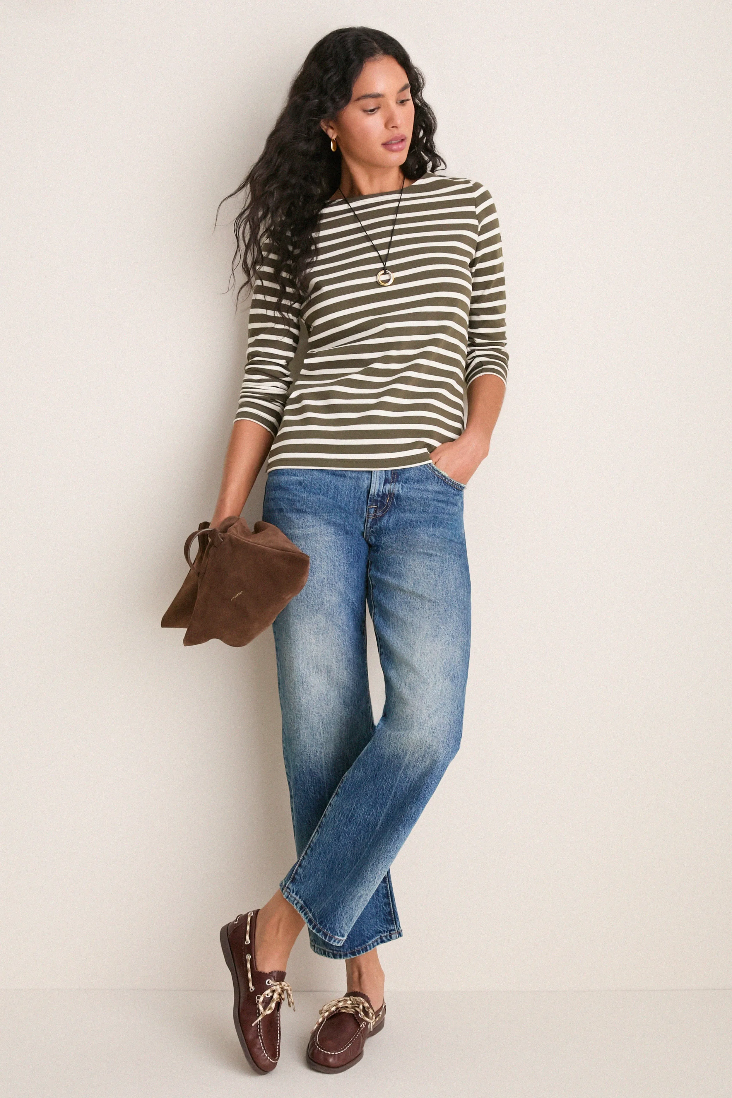 Land Ecru Meridame II Breton Shirt sold by Tuckernuck product image thumbnail 3