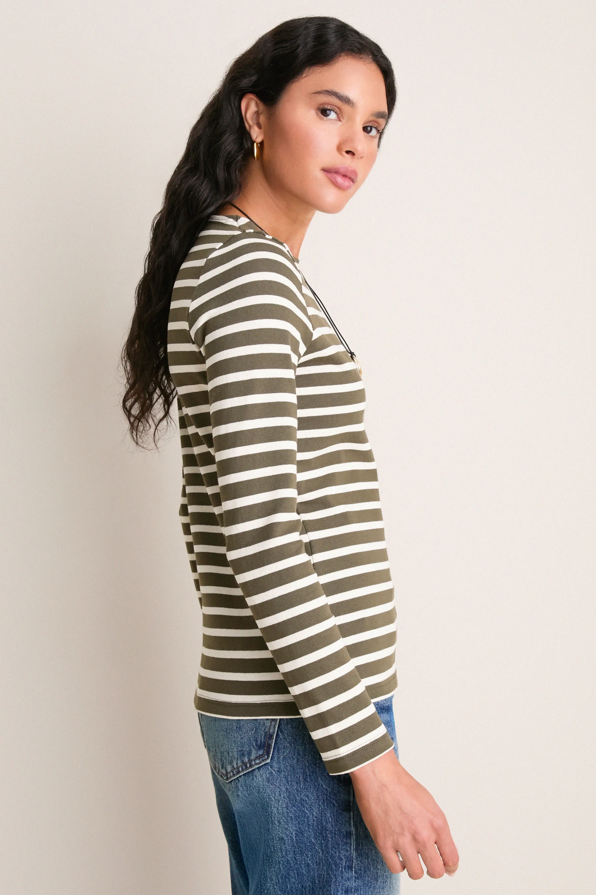 Land Ecru Meridame II Breton Shirt sold by Tuckernuck product image thumbnail 5