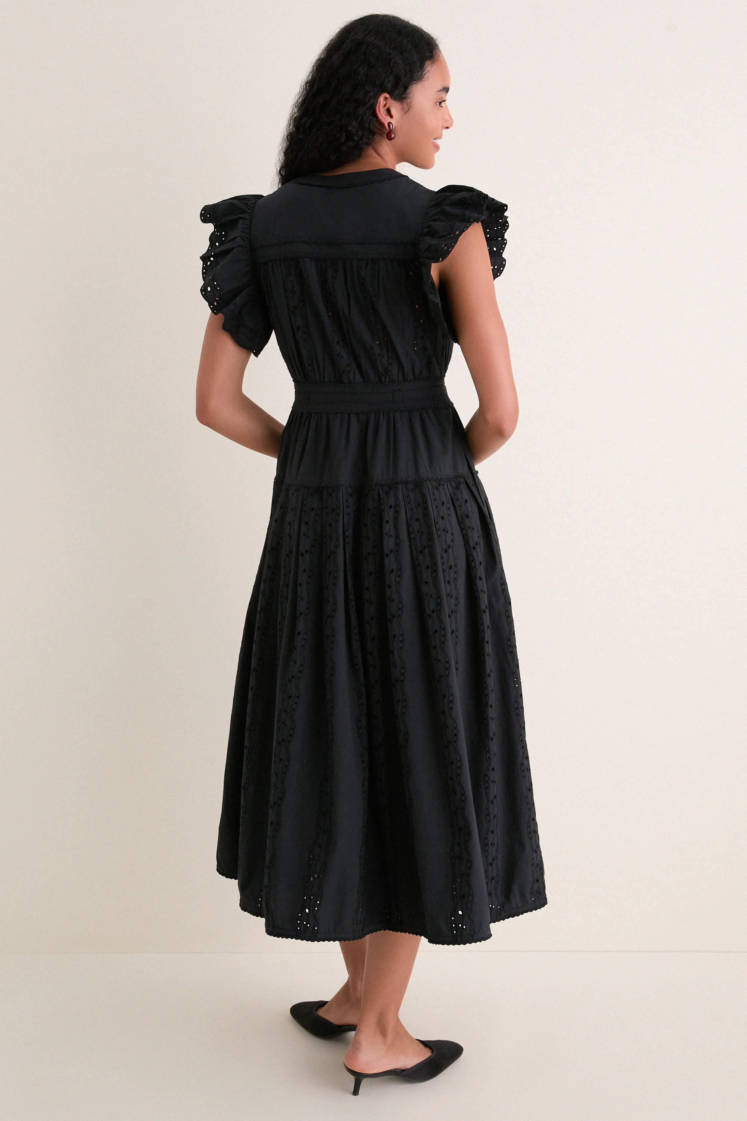 Noir Dani Short Sleeve Cotton Dress sold by Tuckernuck product image thumbnail 5