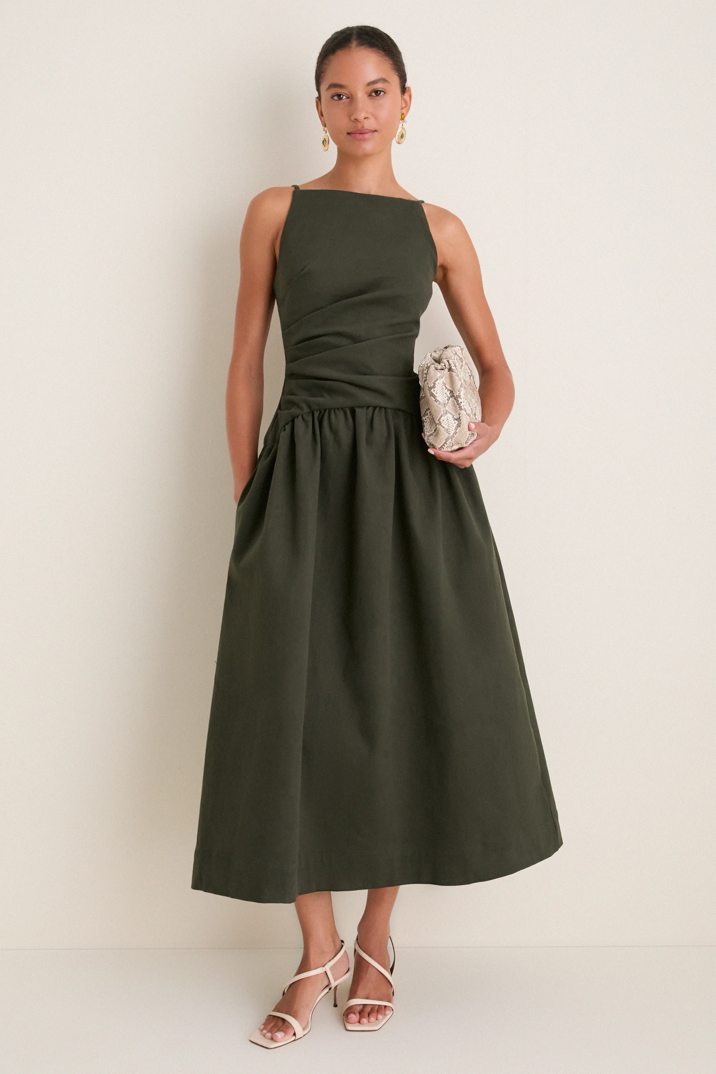 Green Lotus Maxi Dress sold by Tuckernuck product image thumbnail 3