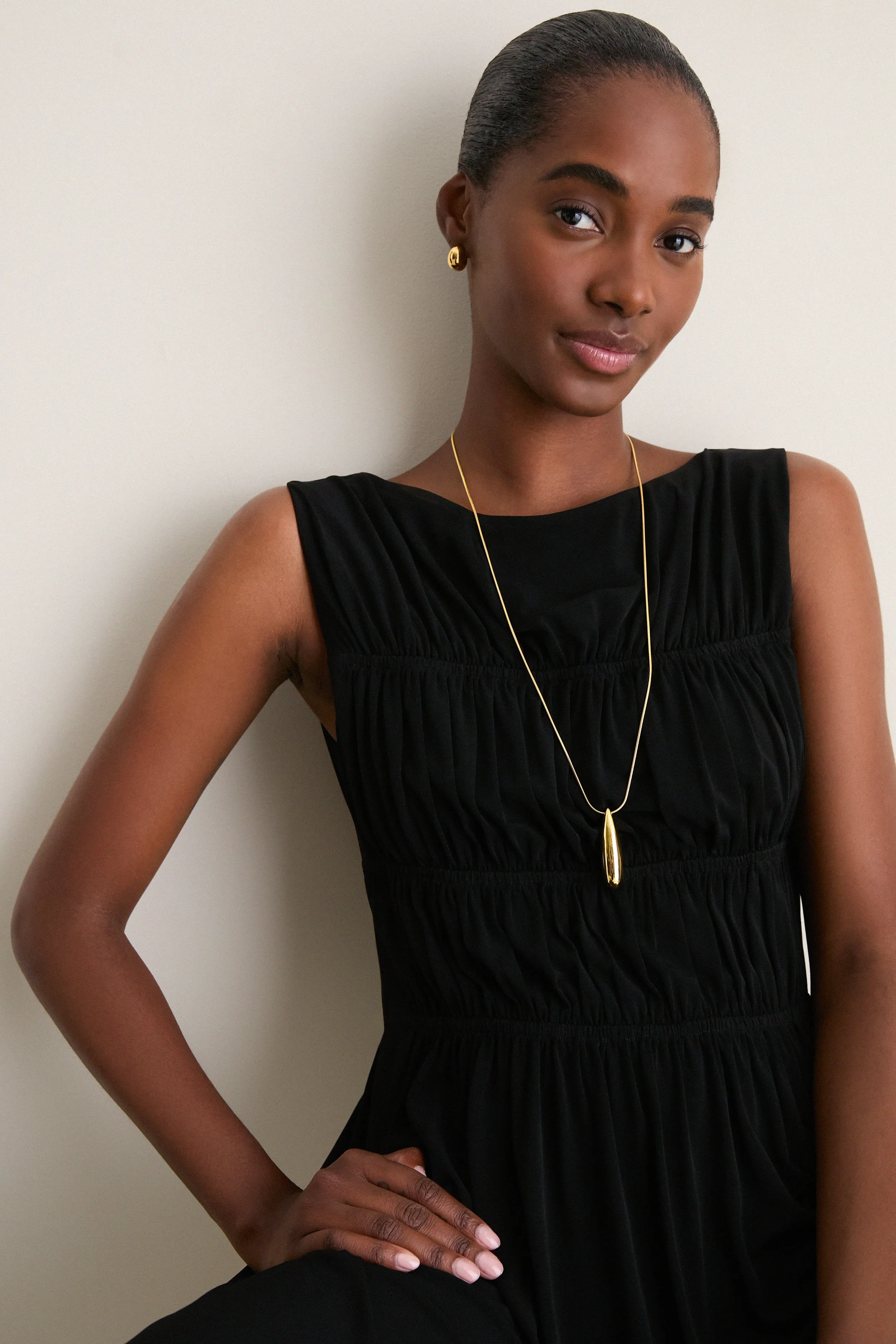 Gold Dolly Necklace sold by Tuckernuck product image thumbnail 2