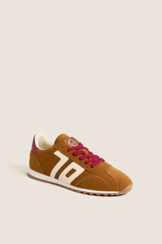 Tobacco Butter Sneakers made by Tuckernuck