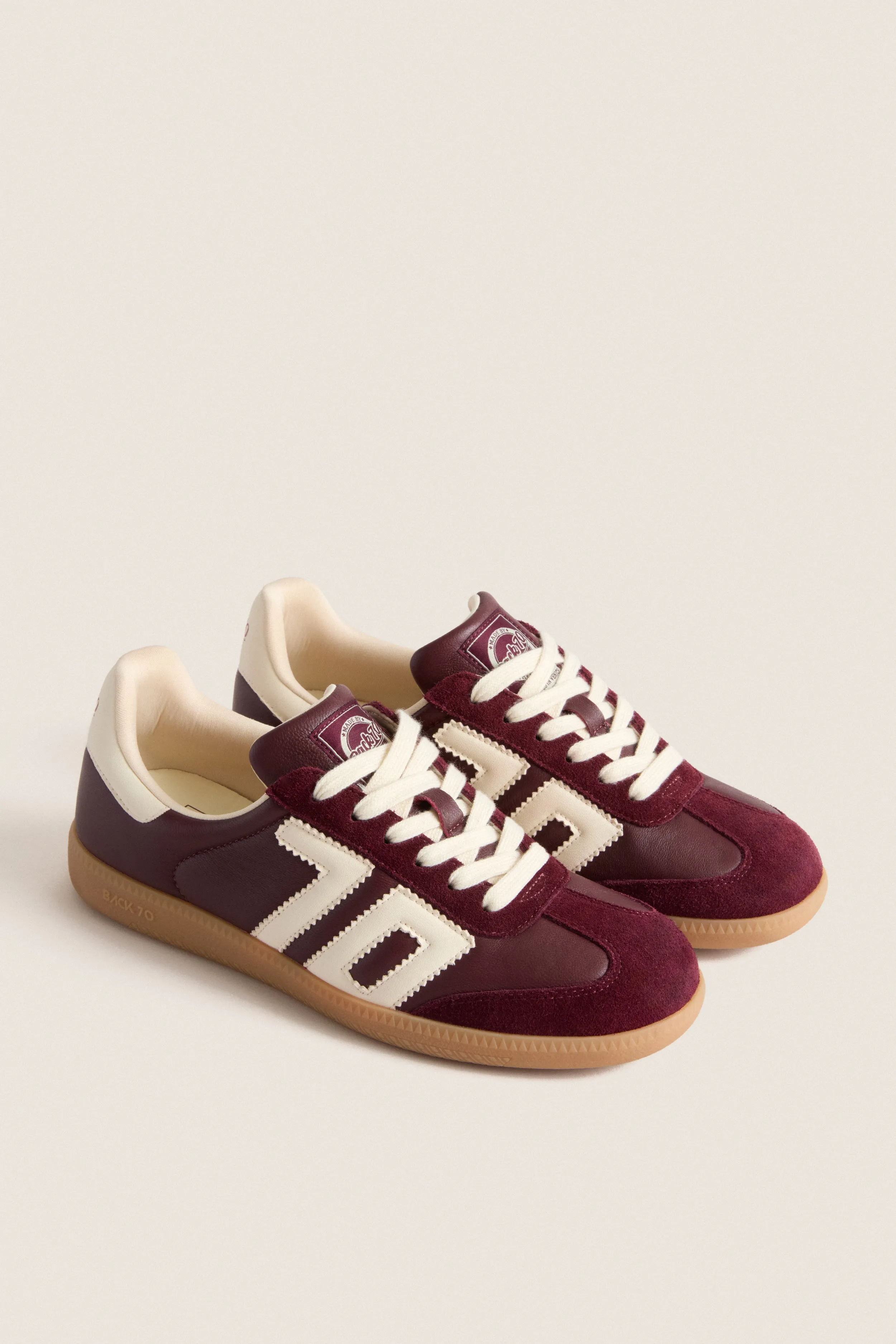 Wine Cream Cloud Sneakers sold by Tuckernuck product image thumbnail 4