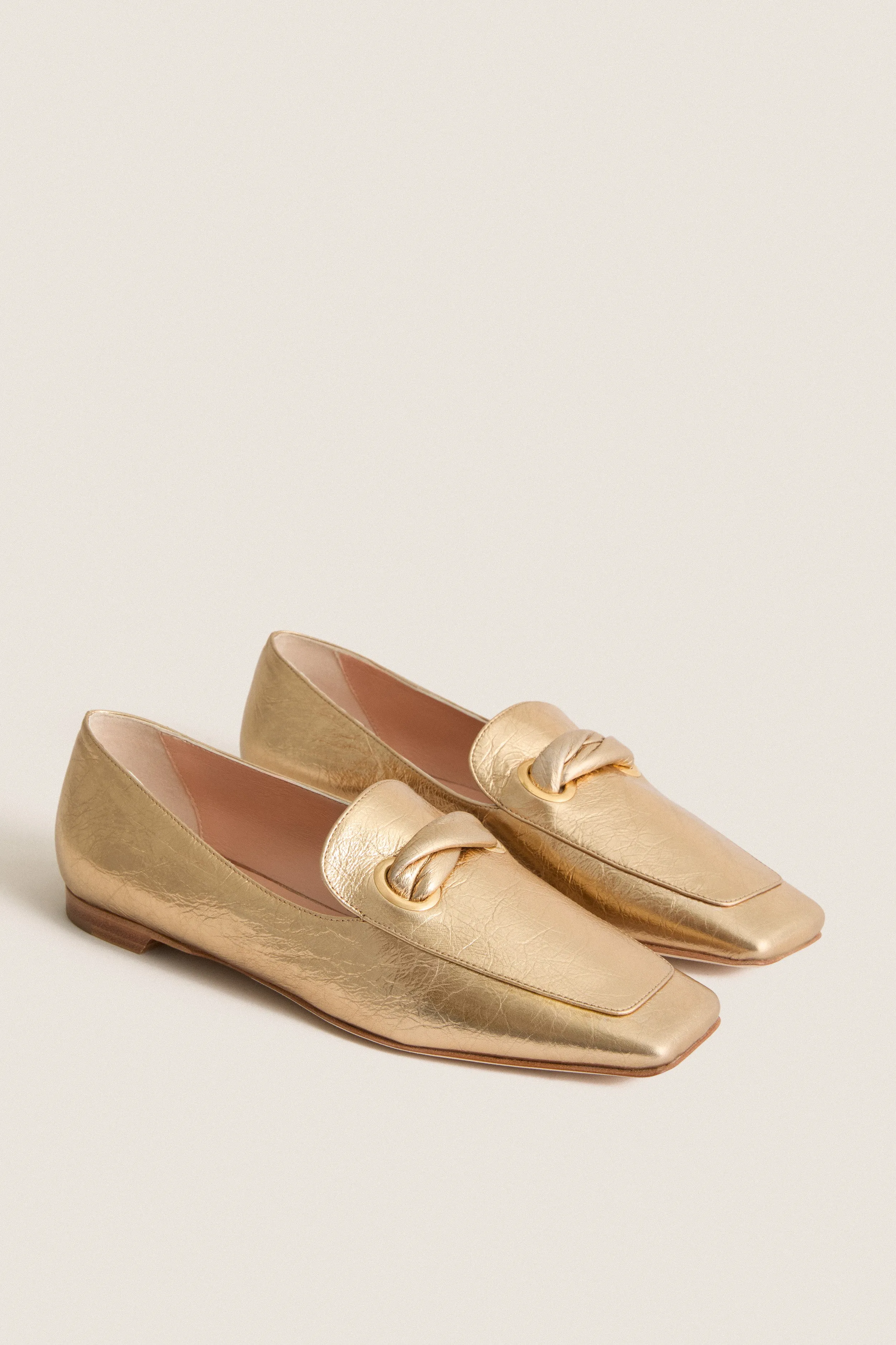 Gilded Gold Metallic Grain Ceylon Loafers sold by Tuckernuck product image thumbnail 4
