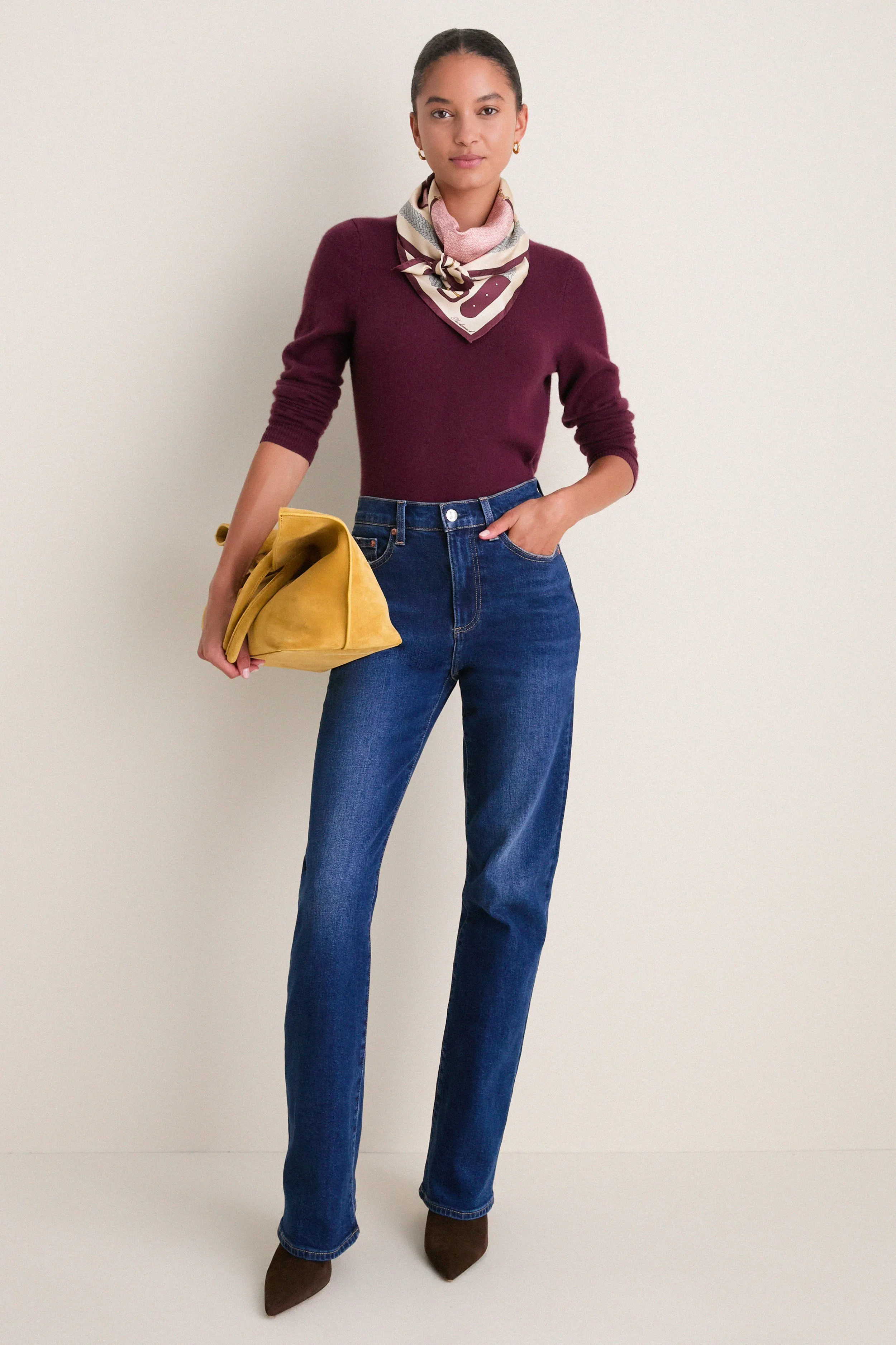 Blush Belts Medium Silk Scarf sold by Tuckernuck product image thumbnail 3