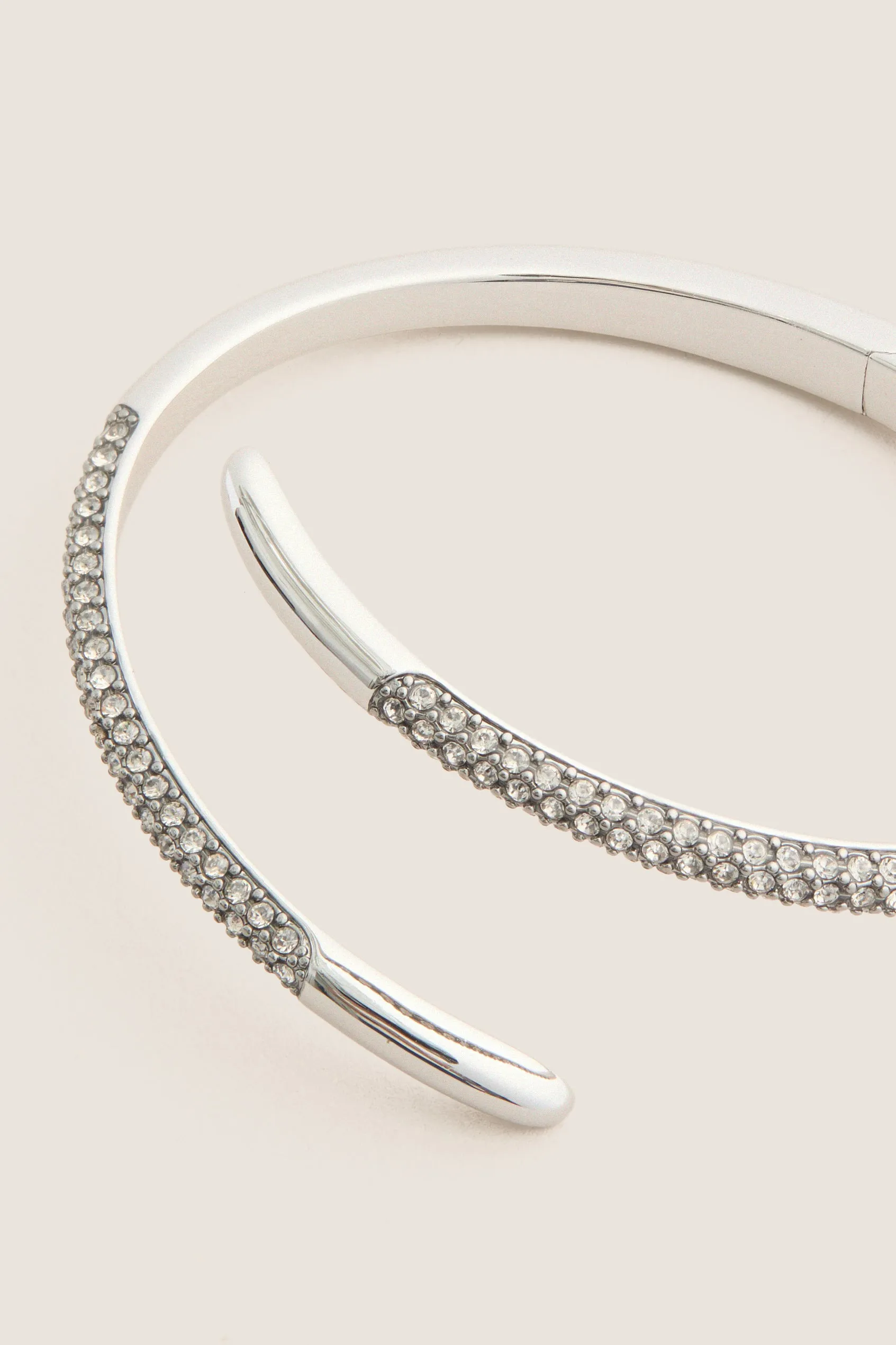 Gunmetal and Crystal Vesey Cuff sold by Tuckernuck product image thumbnail 4