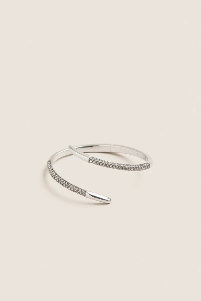 Gunmetal and Crystal Vesey Cuff sold by Tuckernuck