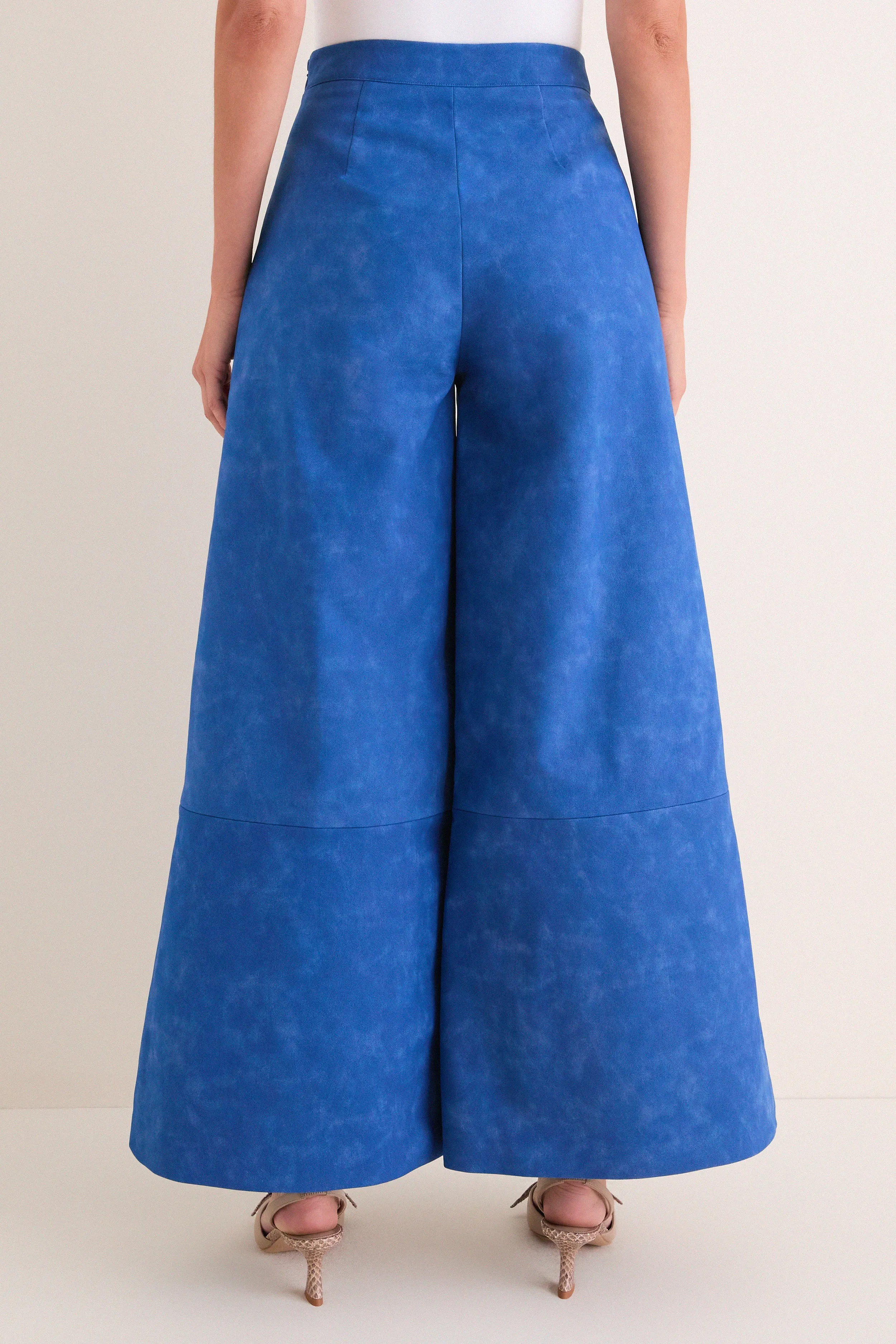 Azure Vegan Suede Applique Christina Pants sold by Tuckernuck product image thumbnail 5