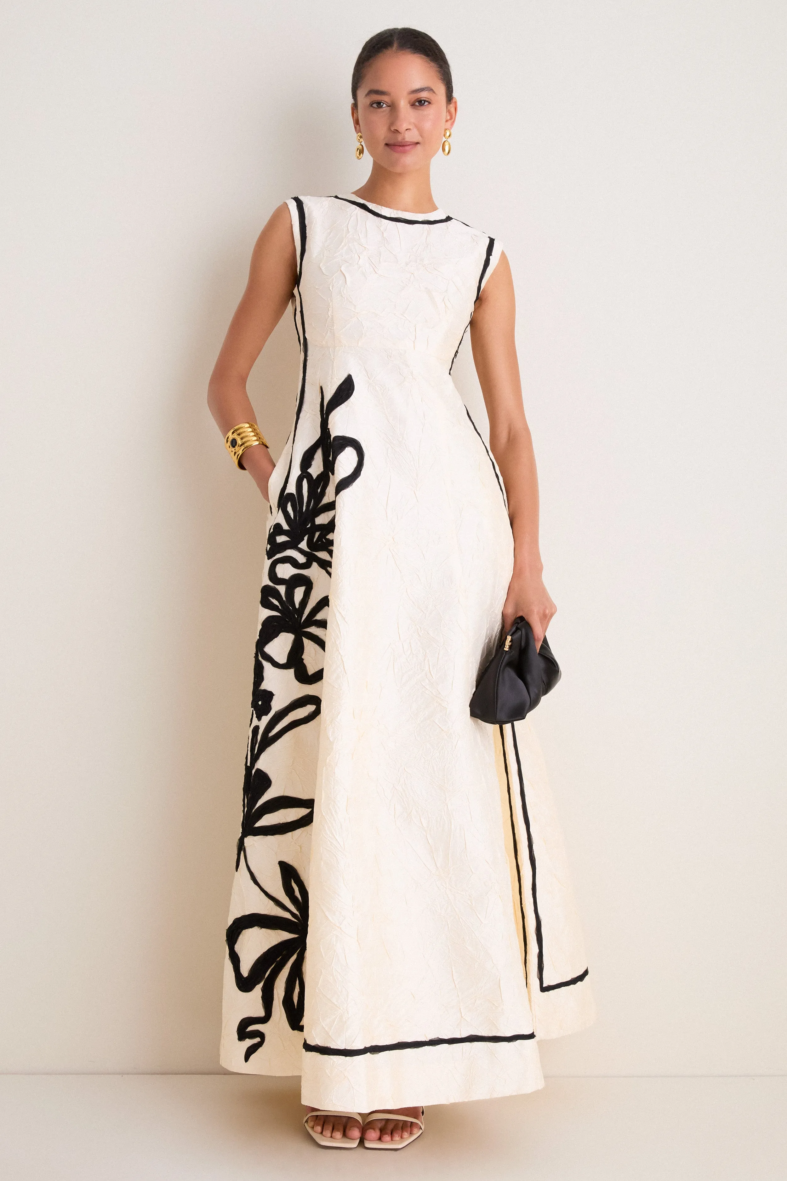 Ivory Celestia Maxi Dress sold by Tuckernuck product image thumbnail 3