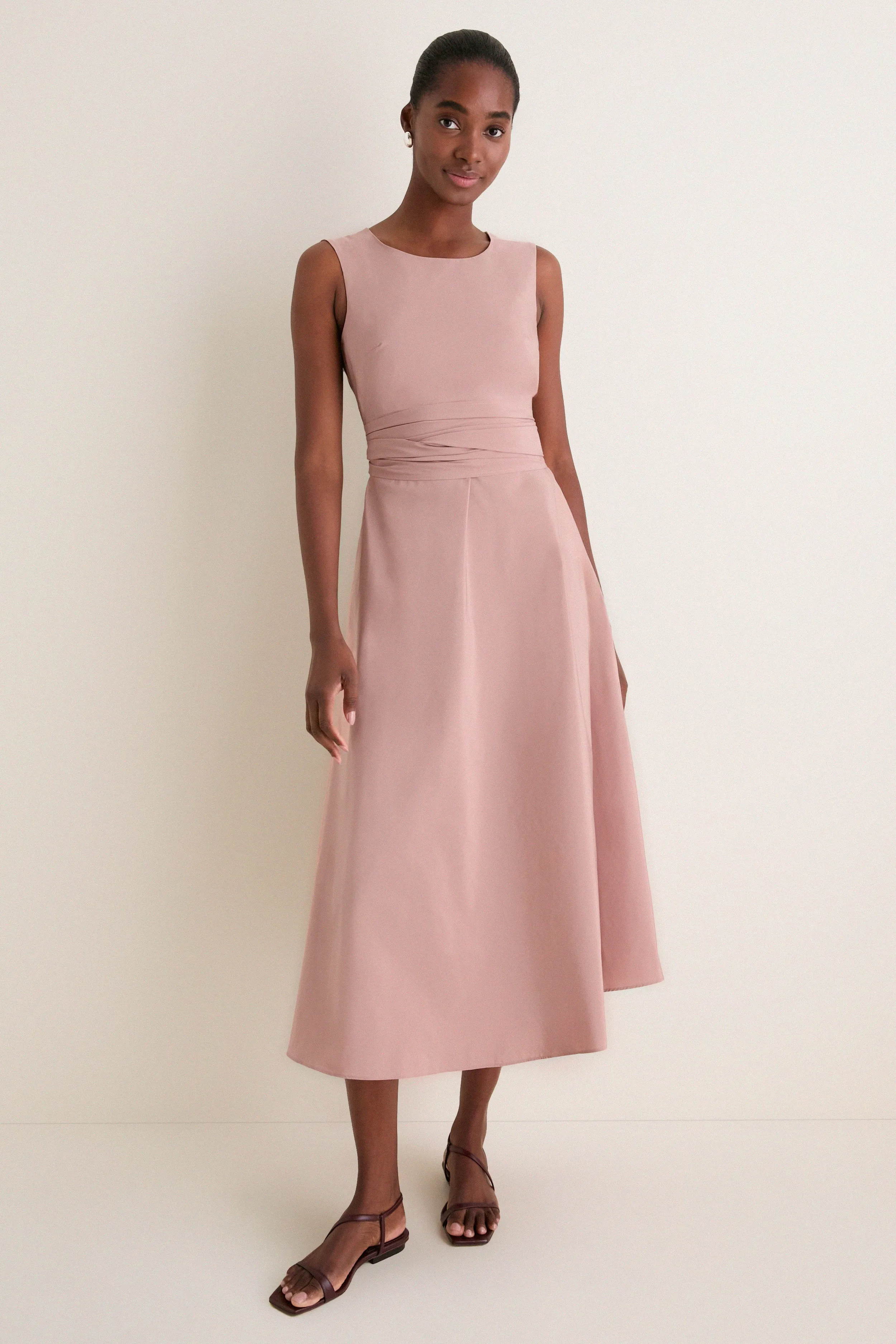 Pink Gentile Midi Dress sold by Tuckernuck