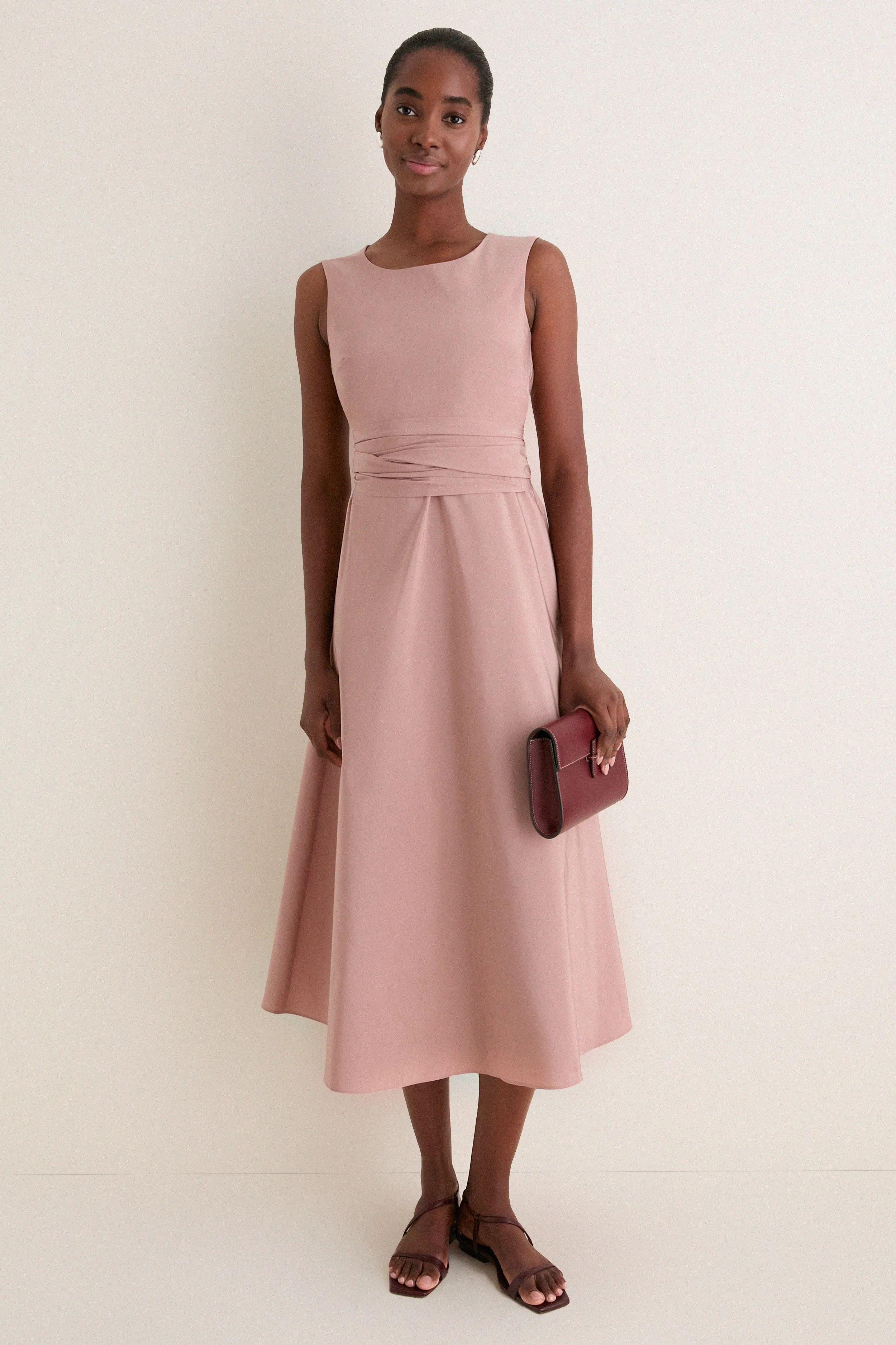 Pink Gentile Midi Dress sold by Tuckernuck product image thumbnail 3