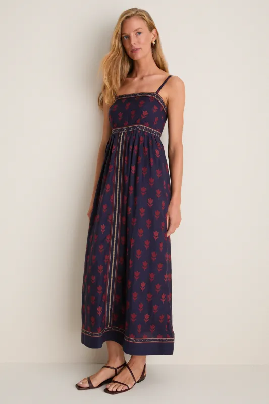 Irene Harden Midi Dress made by Anna Cate