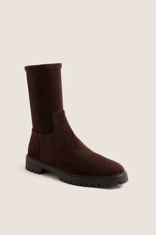 Tmoro Suede Danny Boots made by Loeffler Randall