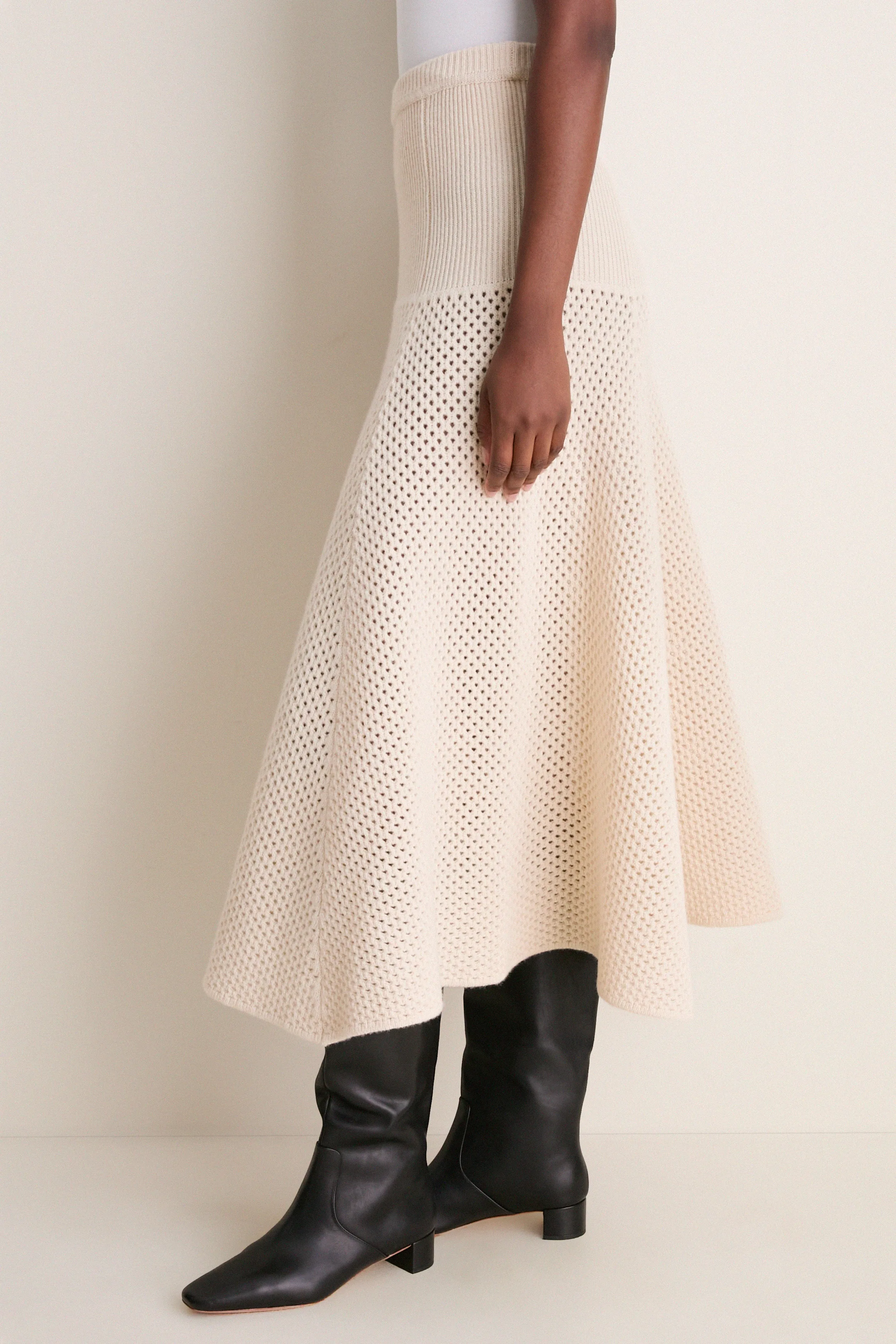Cloud Lucia Wool Knit Skirt sold by Tuckernuck product image thumbnail 4