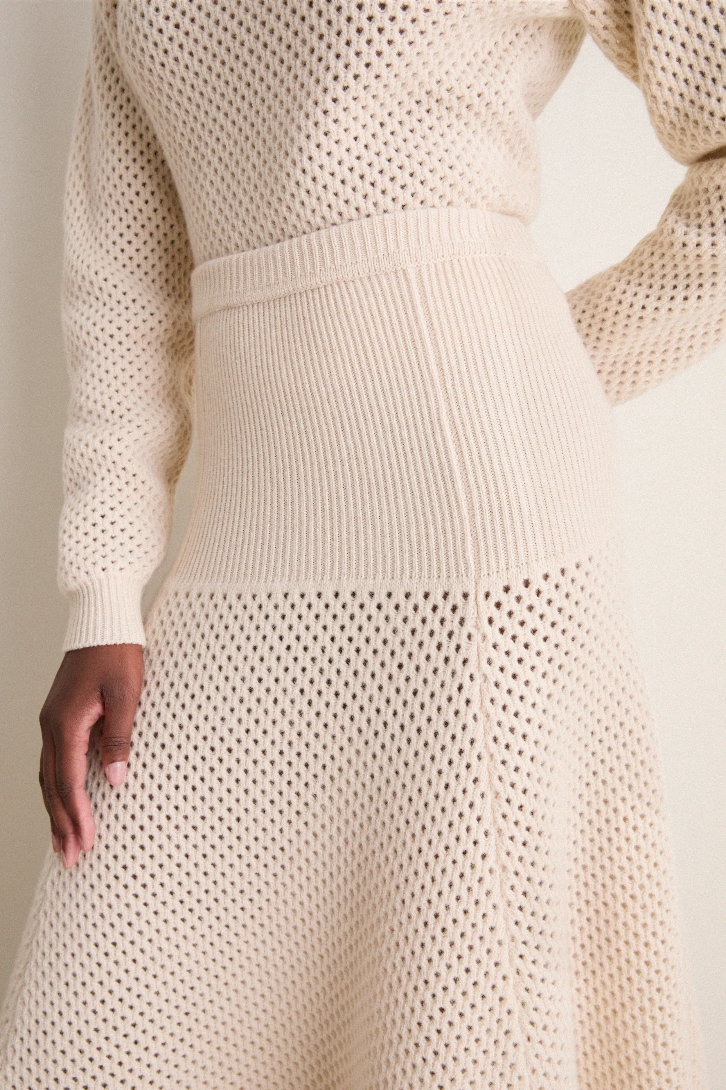 Cloud Lucia Wool Knit Skirt sold by Tuckernuck product image thumbnail 3