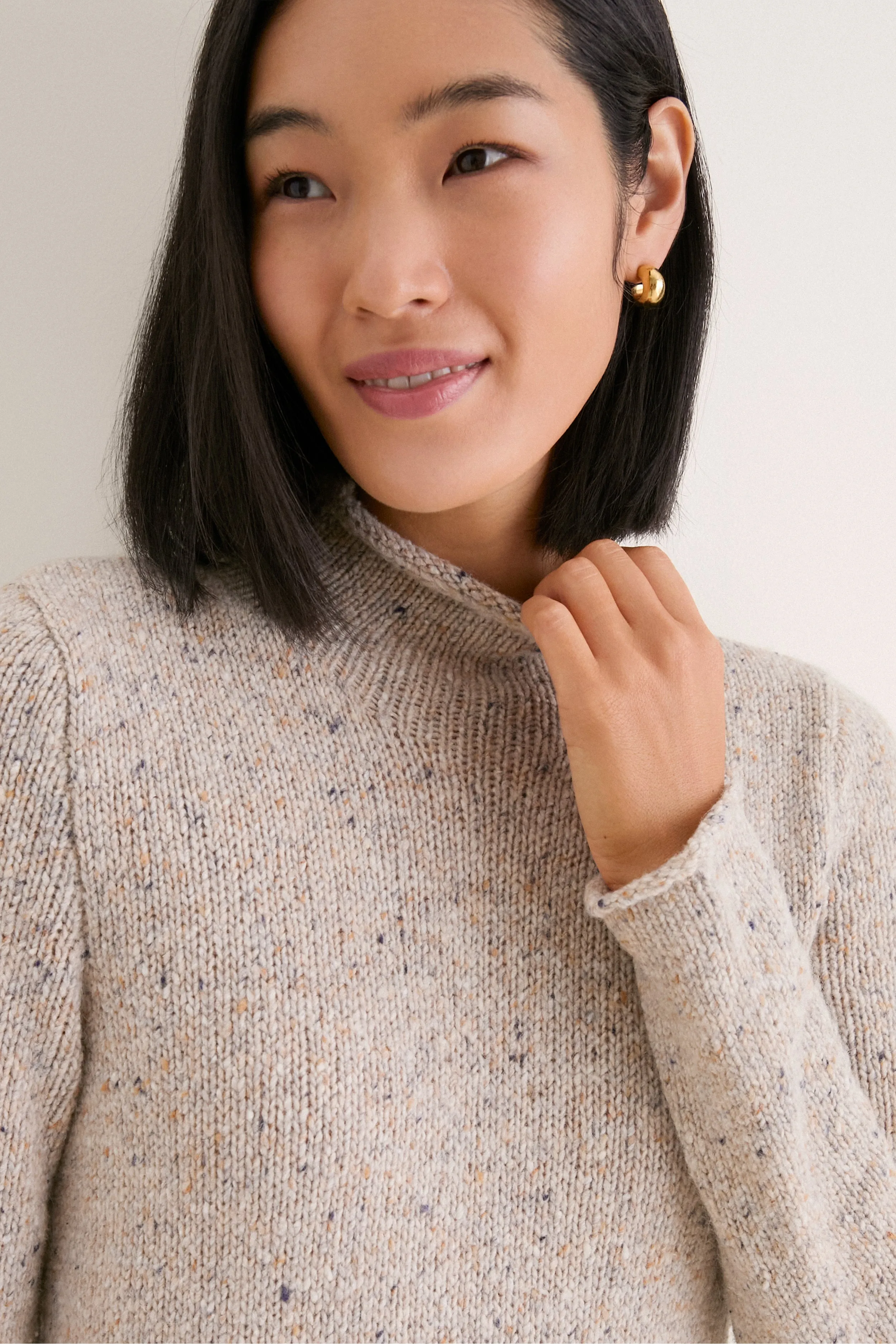Oat Merino Blend Burton Sweater Dress sold by Tuckernuck product image thumbnail 2