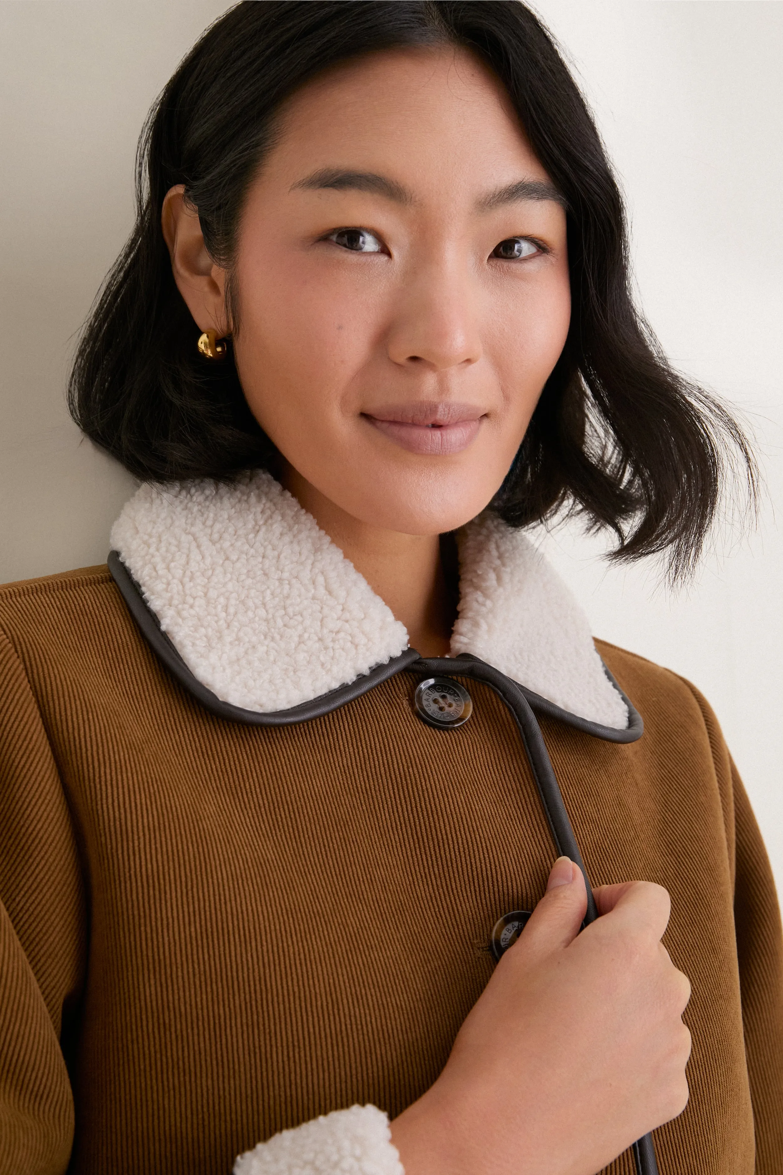 Tan Penny Fleece Casual Jacket sold by Tuckernuck product image thumbnail 2