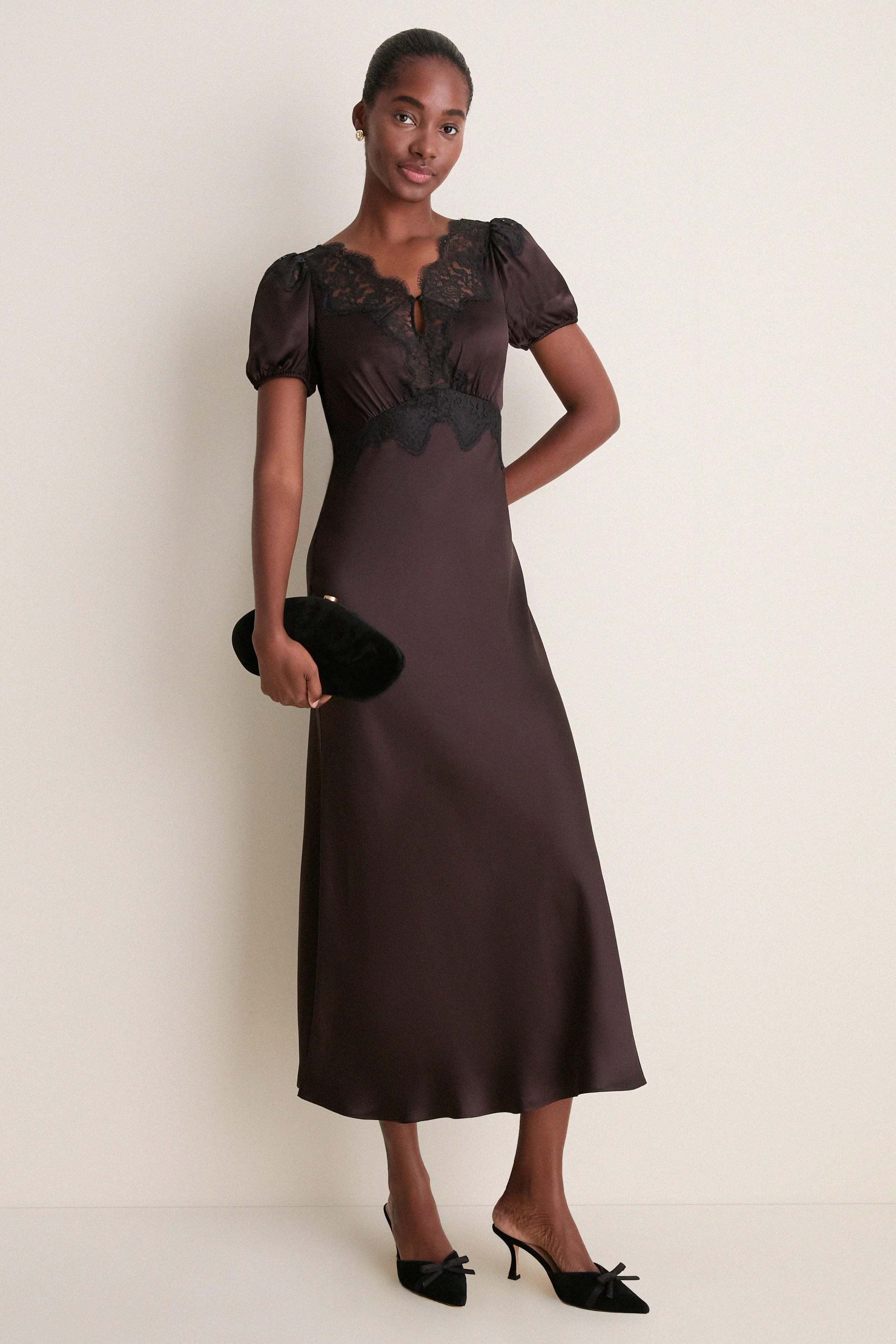 Chocolate Oakley Dress sold by Tuckernuck product image thumbnail 3