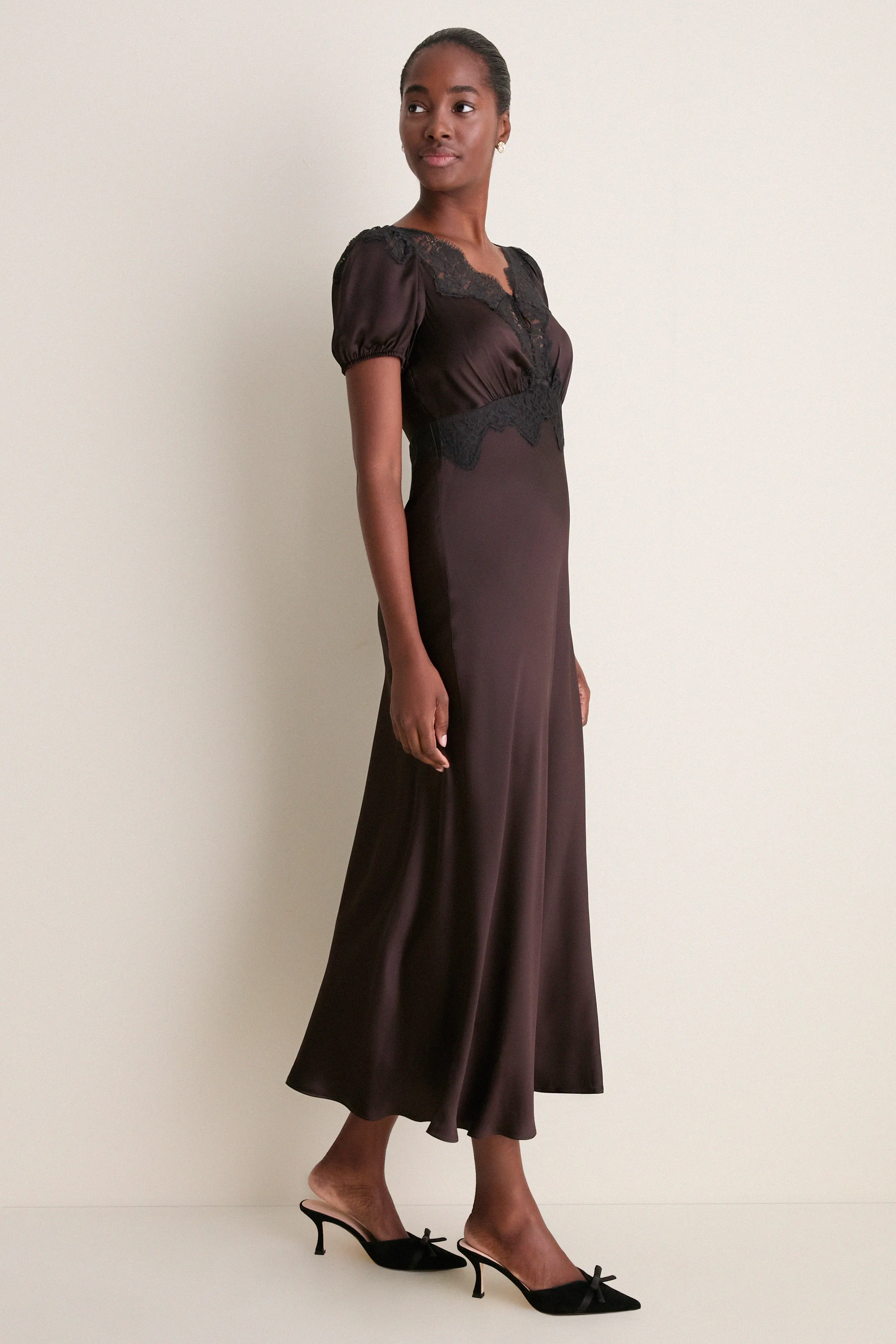 Chocolate Oakley Dress sold by Tuckernuck product image thumbnail 4