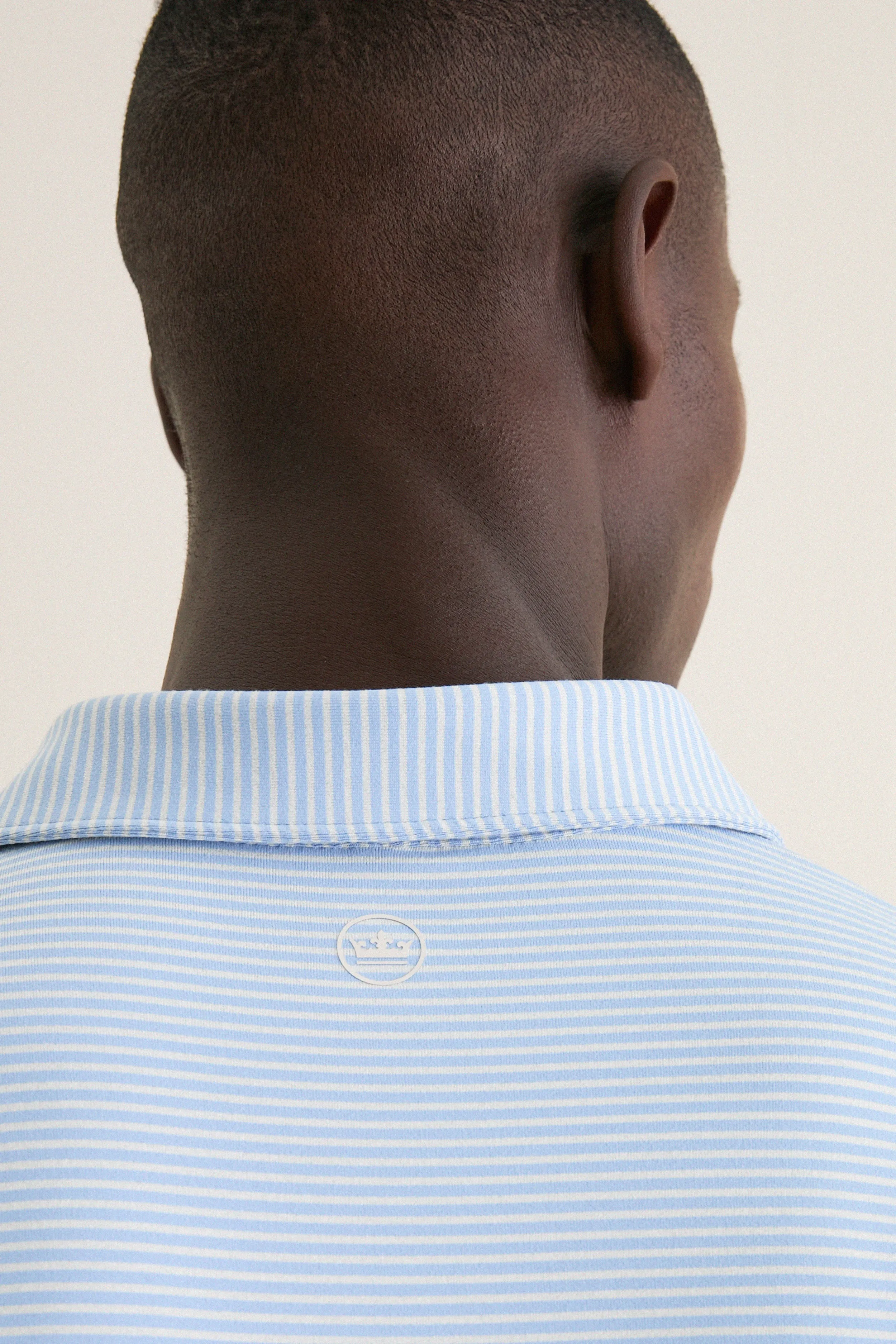 Lakeside Lyons Stripe Performance Long Sleeve Polo sold by Tuckernuck product image thumbnail 5