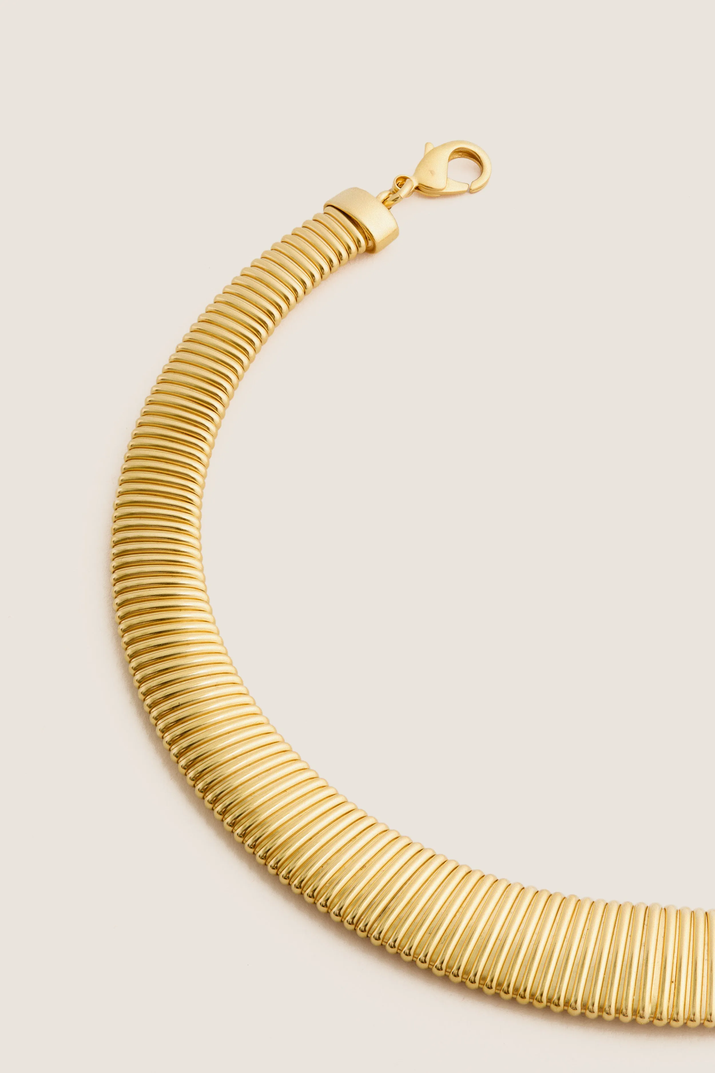 Gold Ribbed Collar sold by Tuckernuck product image thumbnail 5