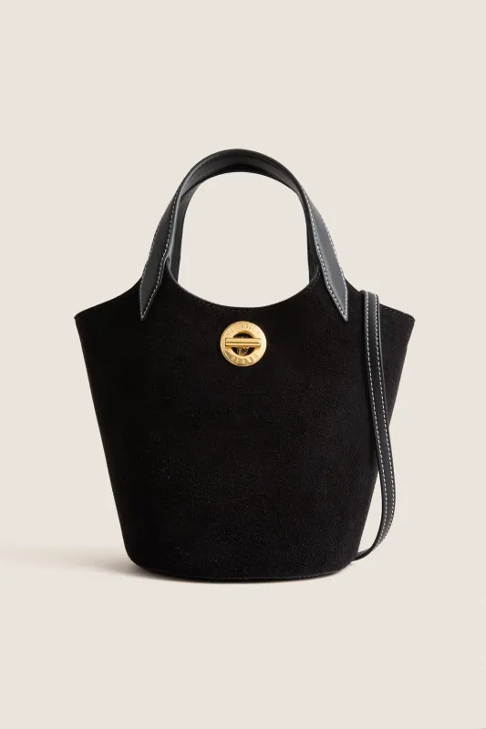 Black Anchor Bag made by Veronica Beard