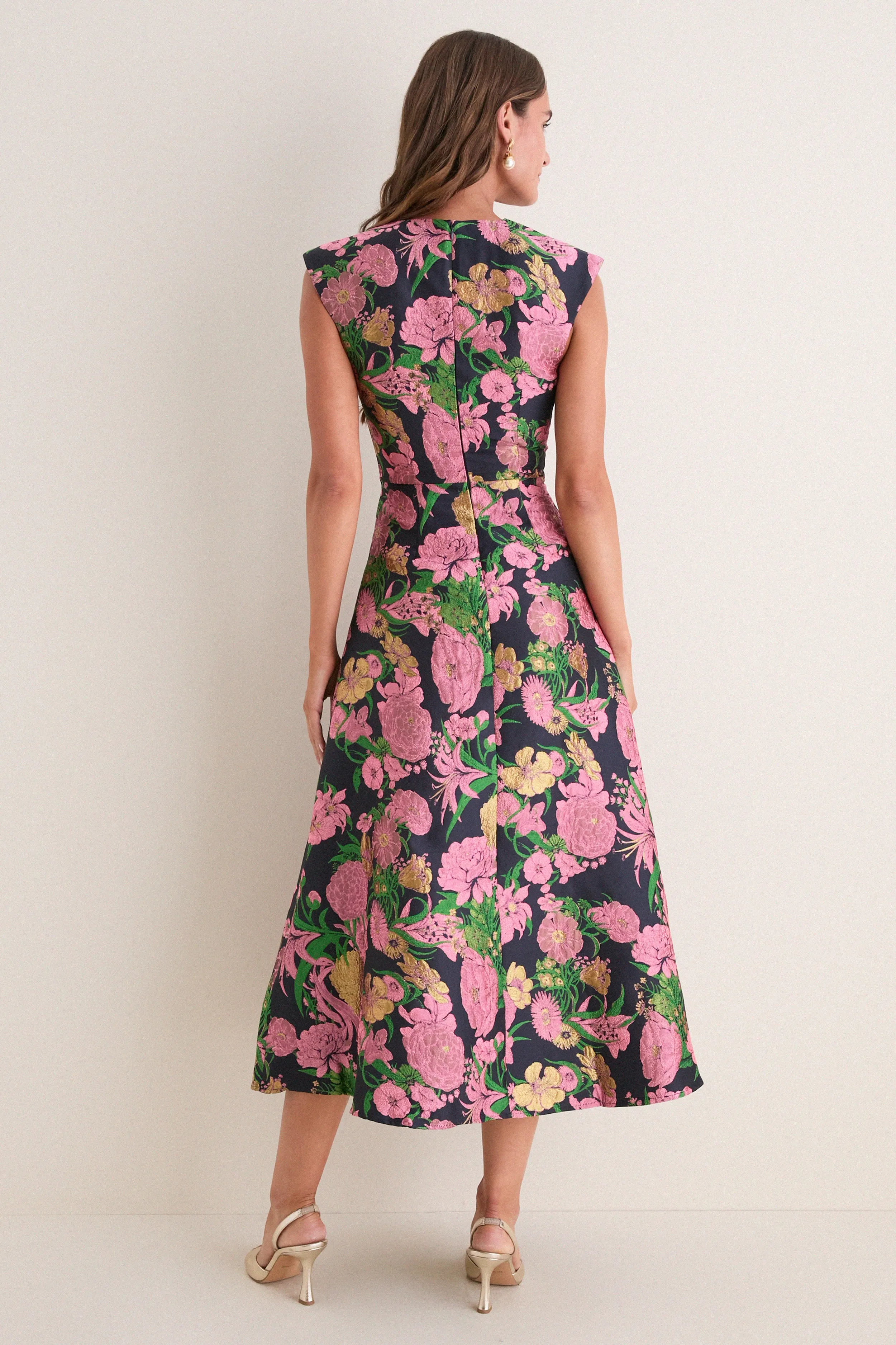 Pink Black Multi Eclore Maxi Dress sold by Tuckernuck product image thumbnail 5