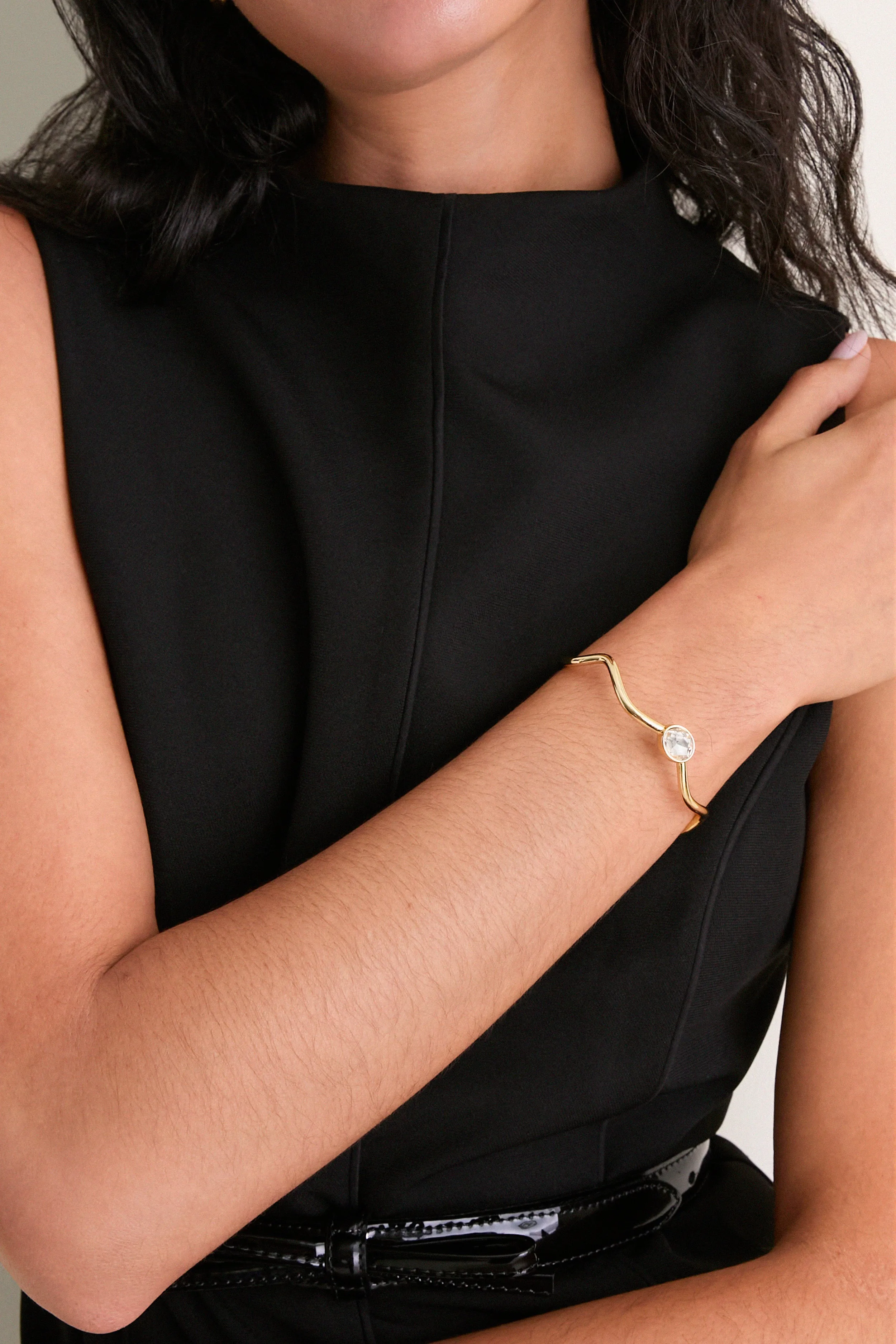 Crystal Jordin Cuff Bracelet sold by Tuckernuck product image thumbnail 2