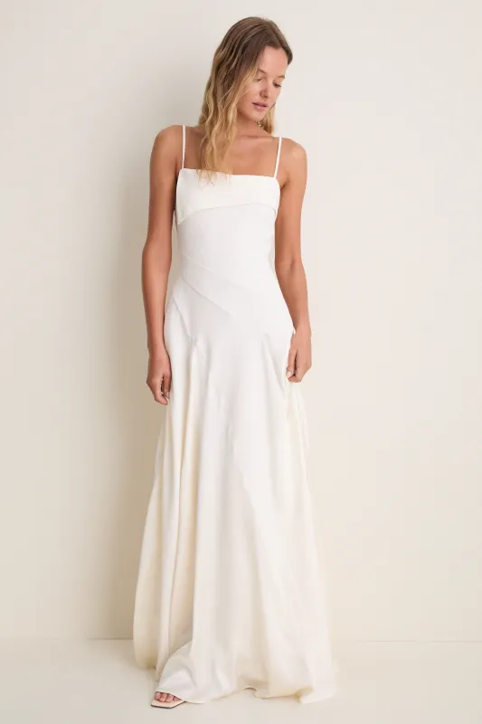 Ivory Mirage Dress made by STAUD