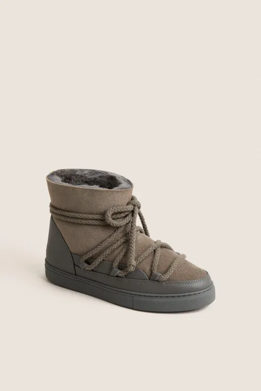 Dark Grey Classic Boots made by Inuikii