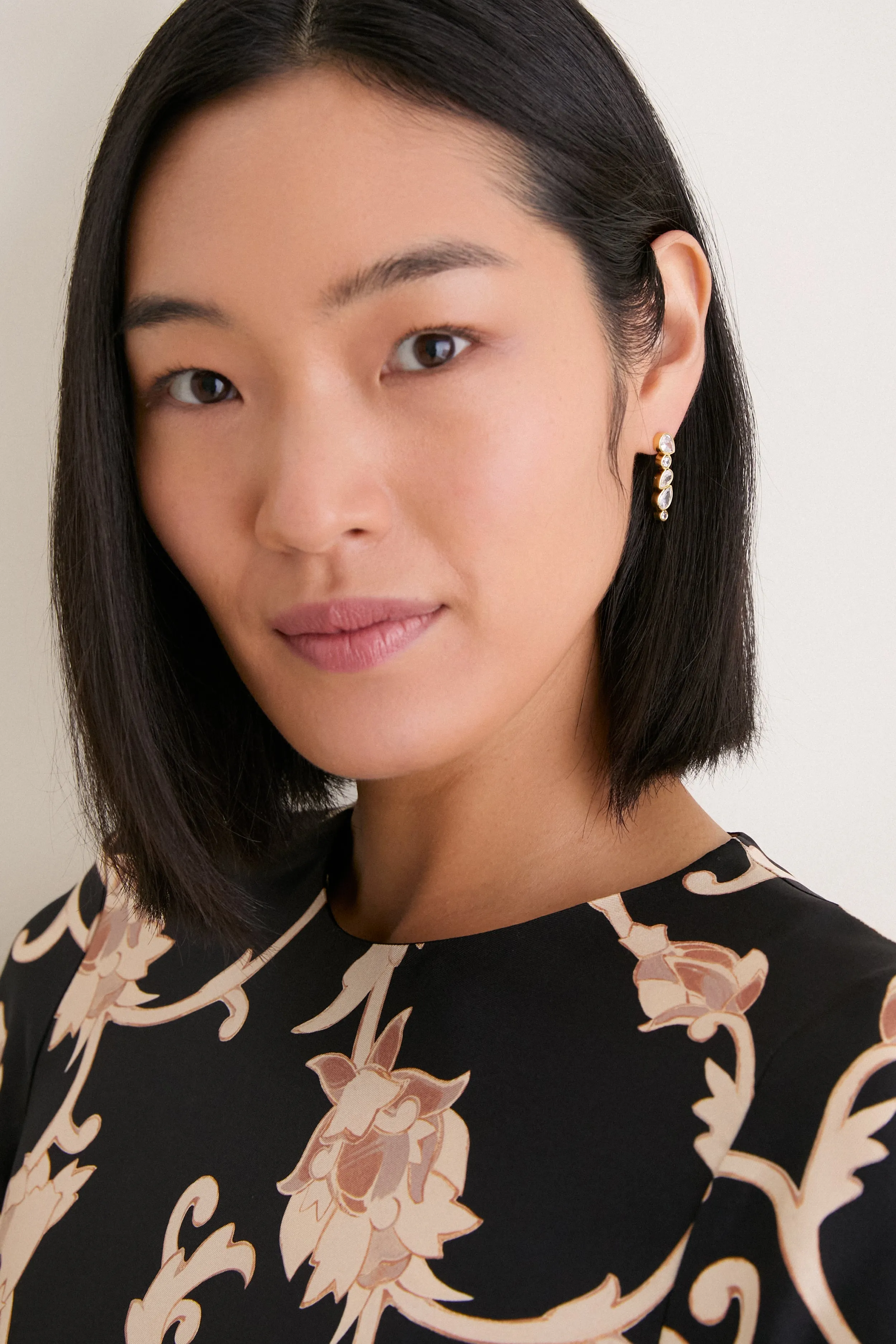 Gold Cecilia Earrings sold by Tuckernuck product image thumbnail 2