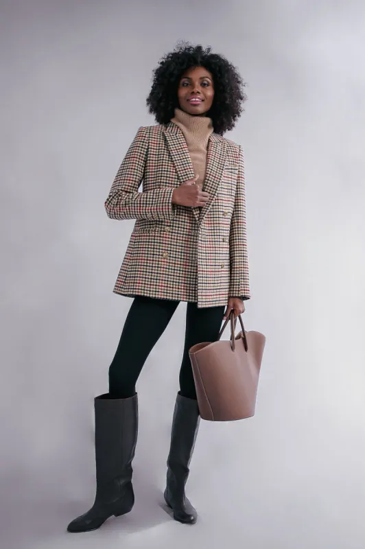 Autumn Check Diana Blazer sold by Tuckernuck