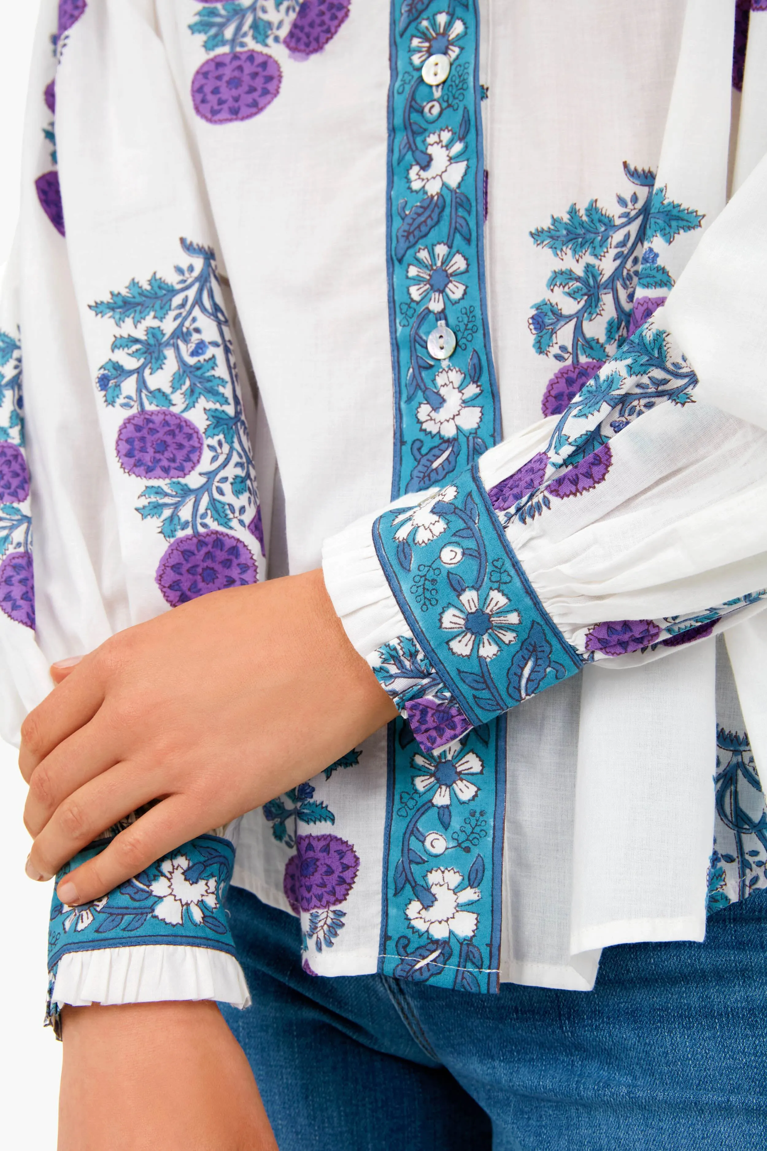 Poet Lazuli Blouse sold by Tuckernuck product image thumbnail 5