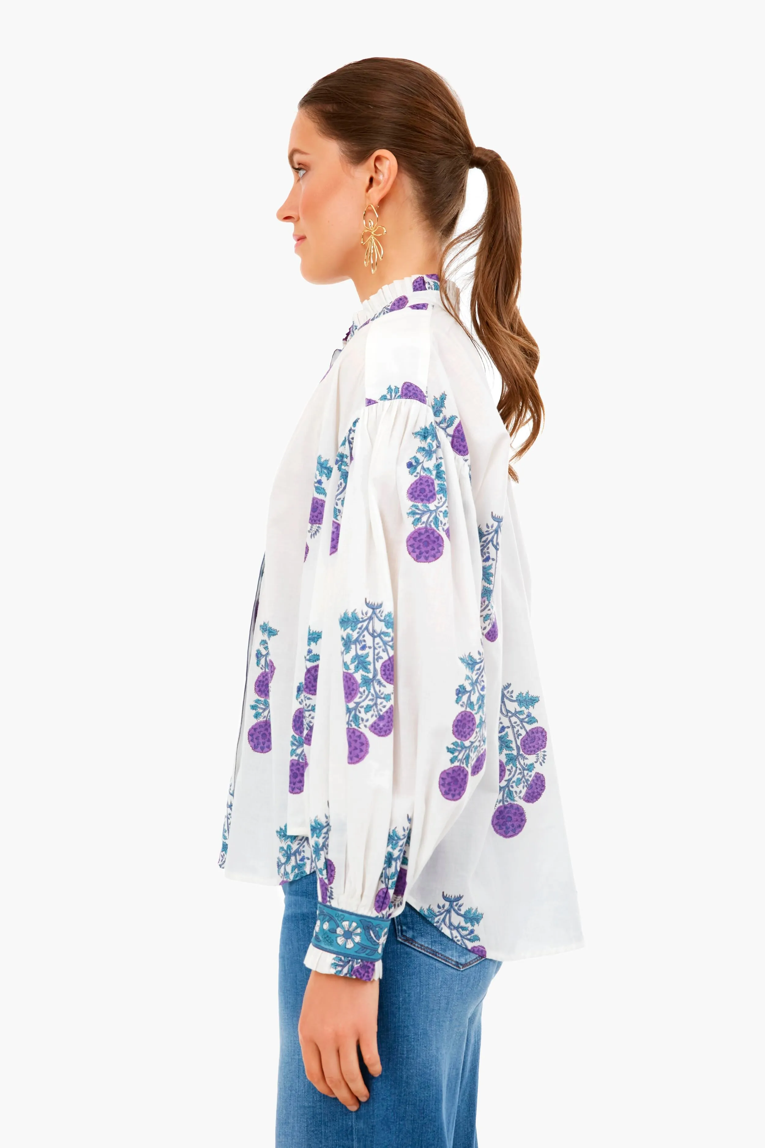 Poet Lazuli Blouse sold by Tuckernuck product image thumbnail 3