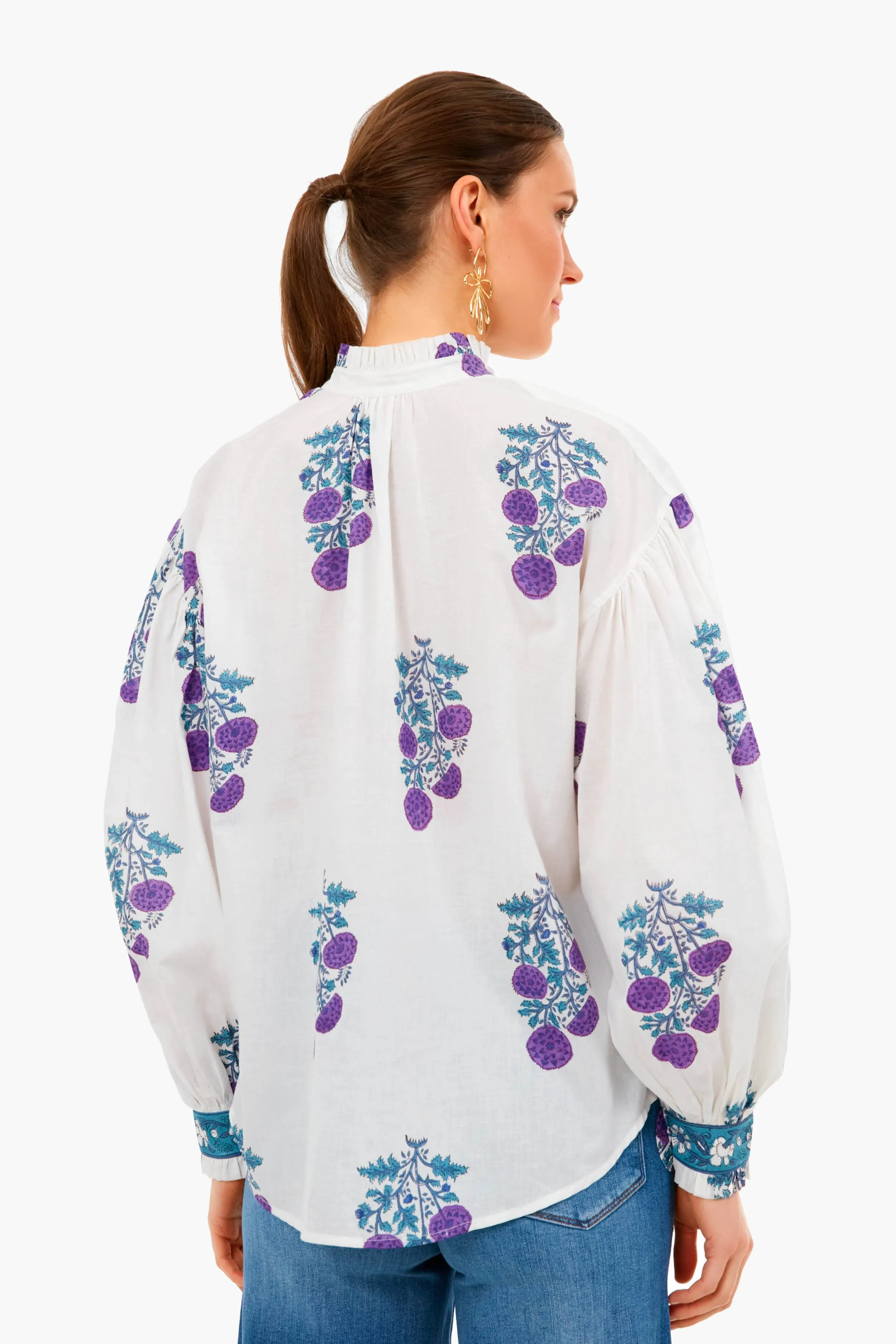 Poet Lazuli Blouse sold by Tuckernuck product image thumbnail 4