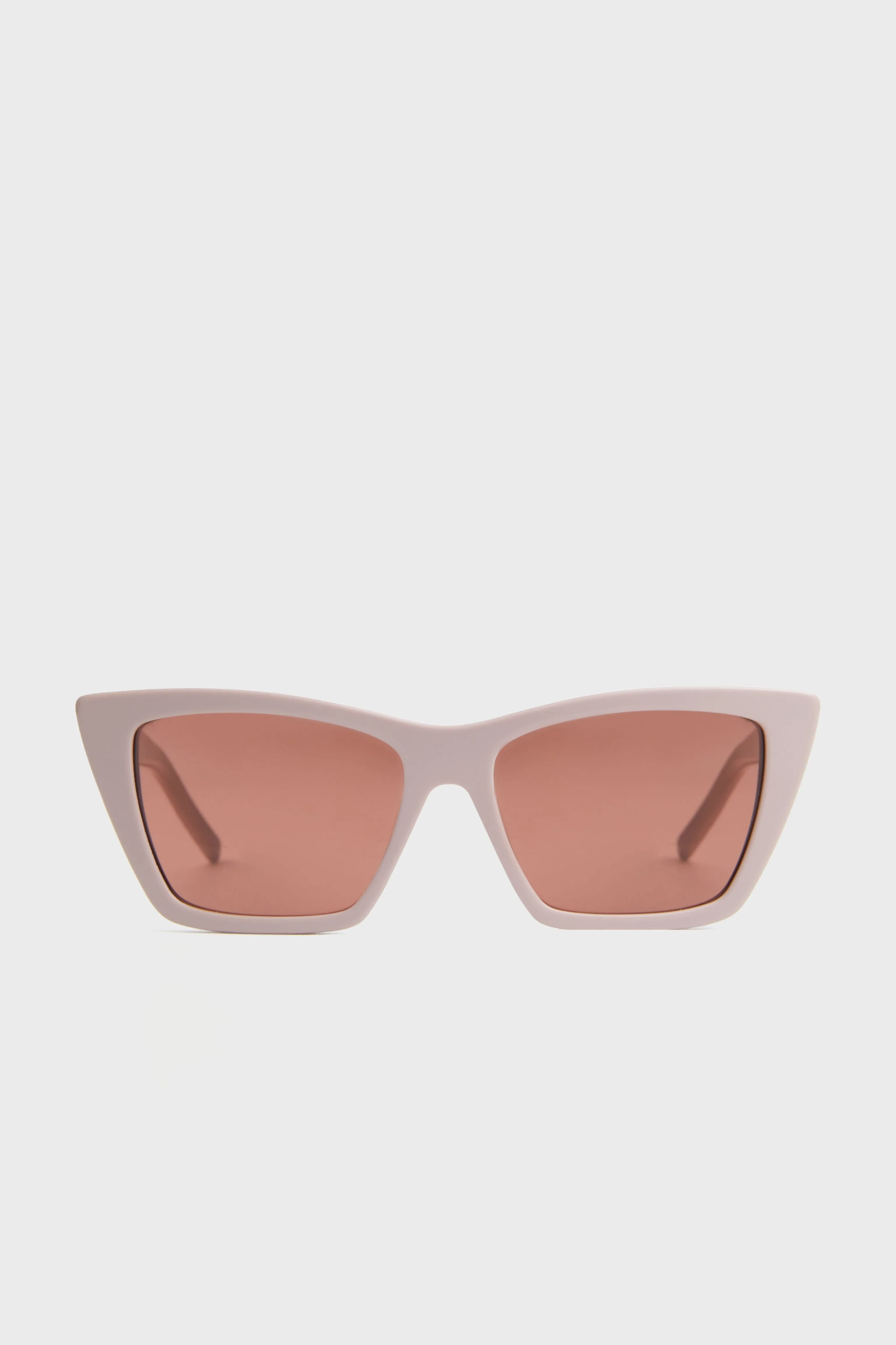 Shiny Solid Powder Pink Mica Sunglasses sold by Tuckernuck