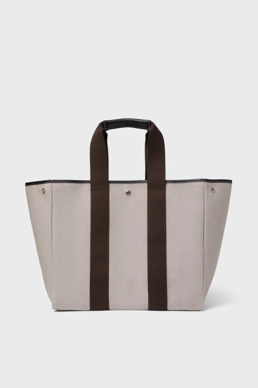 Brown Oxford Traversee L Tote sold by Tuckernuck