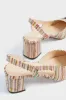 Party Tweed Tinsley Slingback Heels sold by Tuckernuck